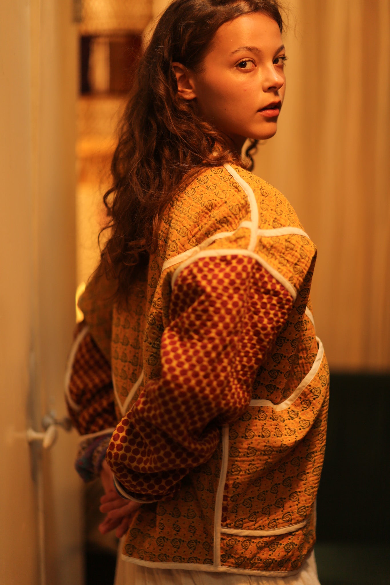 KANTHA JACKET OLIVER