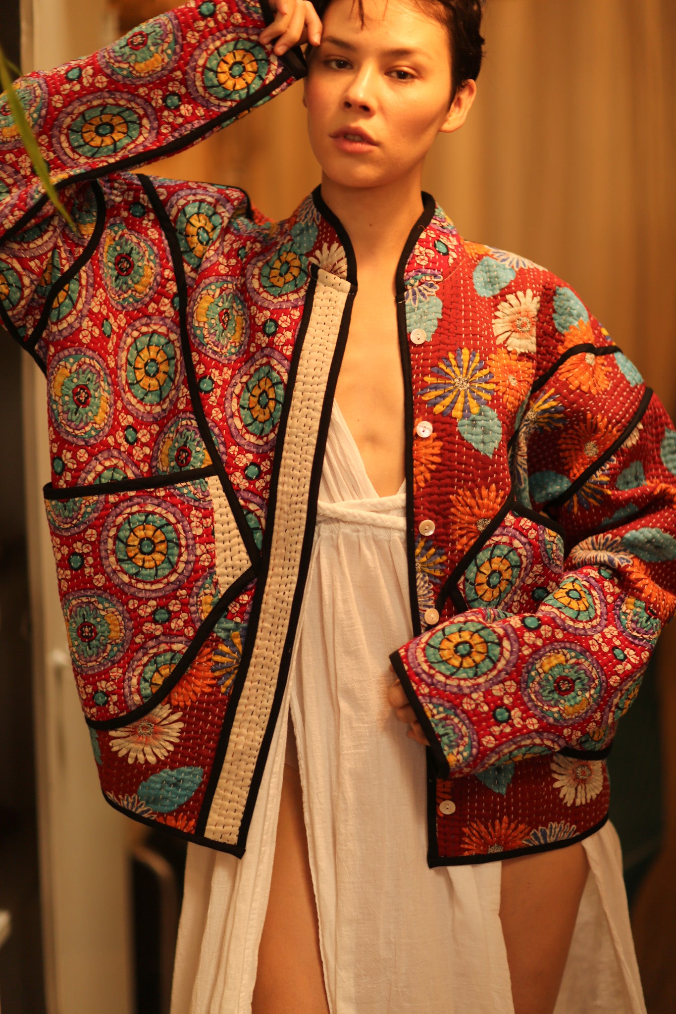 KANTHA JACKET CANDY