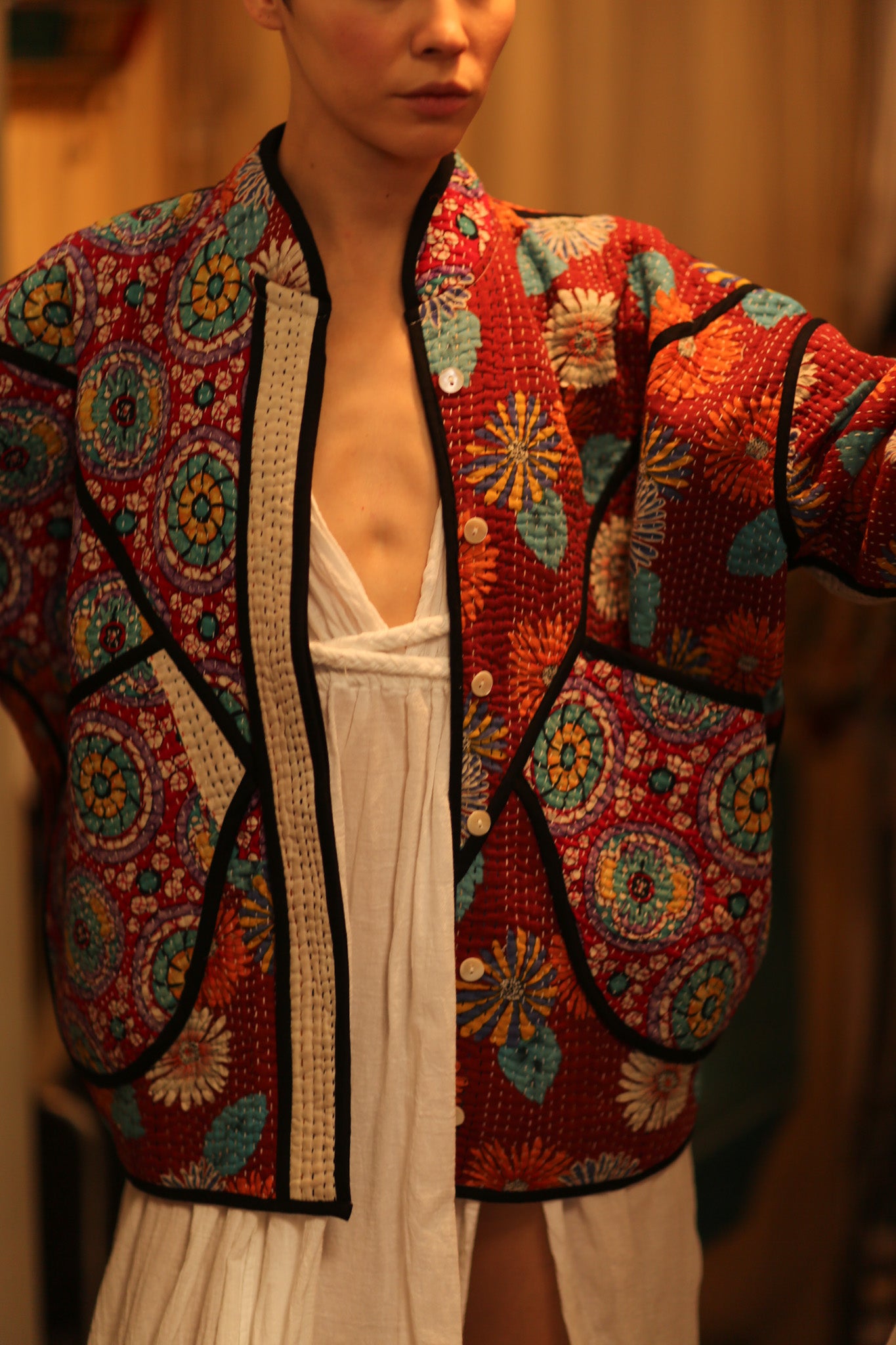 KANTHA JACKET CANDY