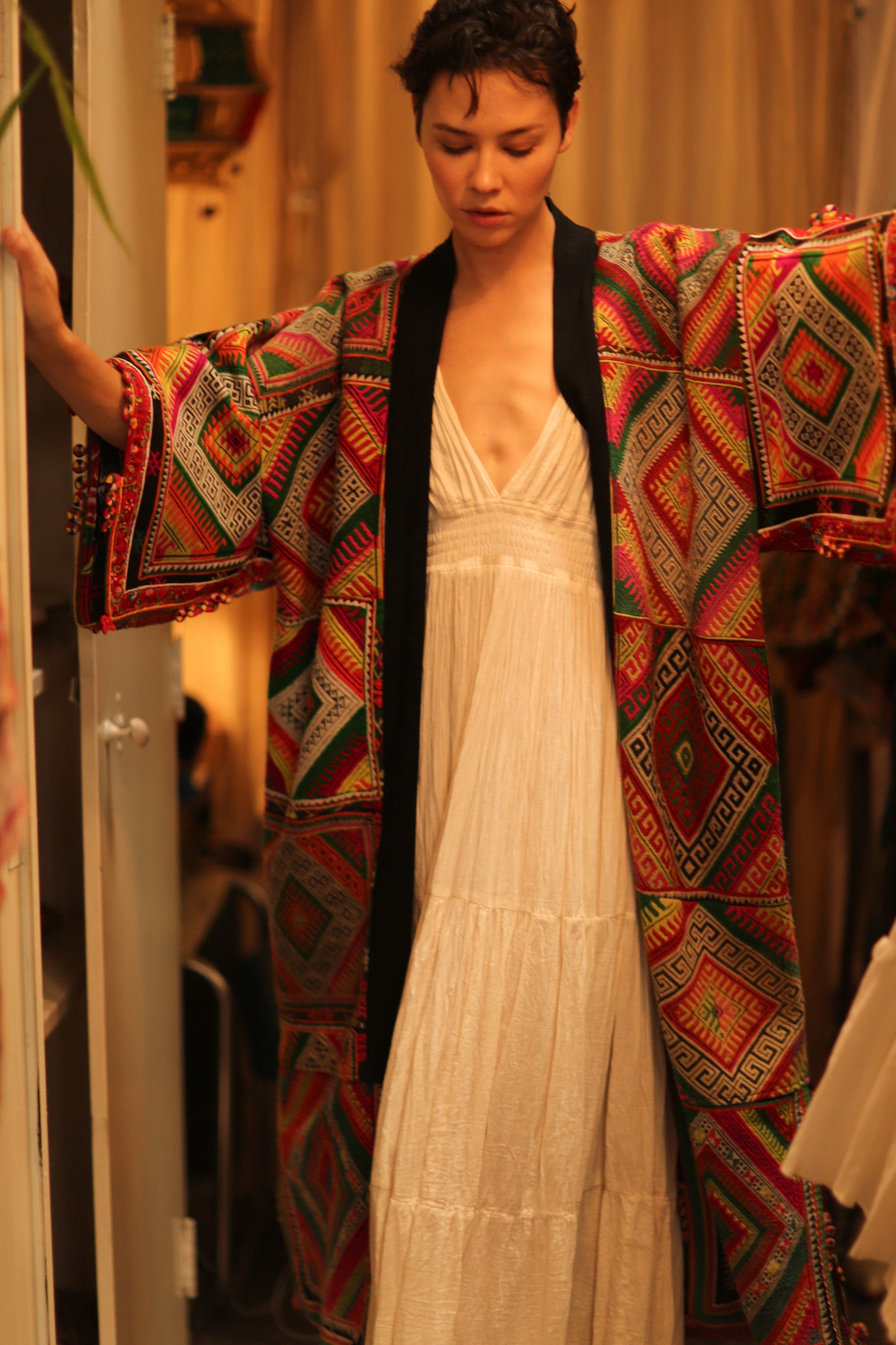 TRIBAL COAT DUSTER BILAL
