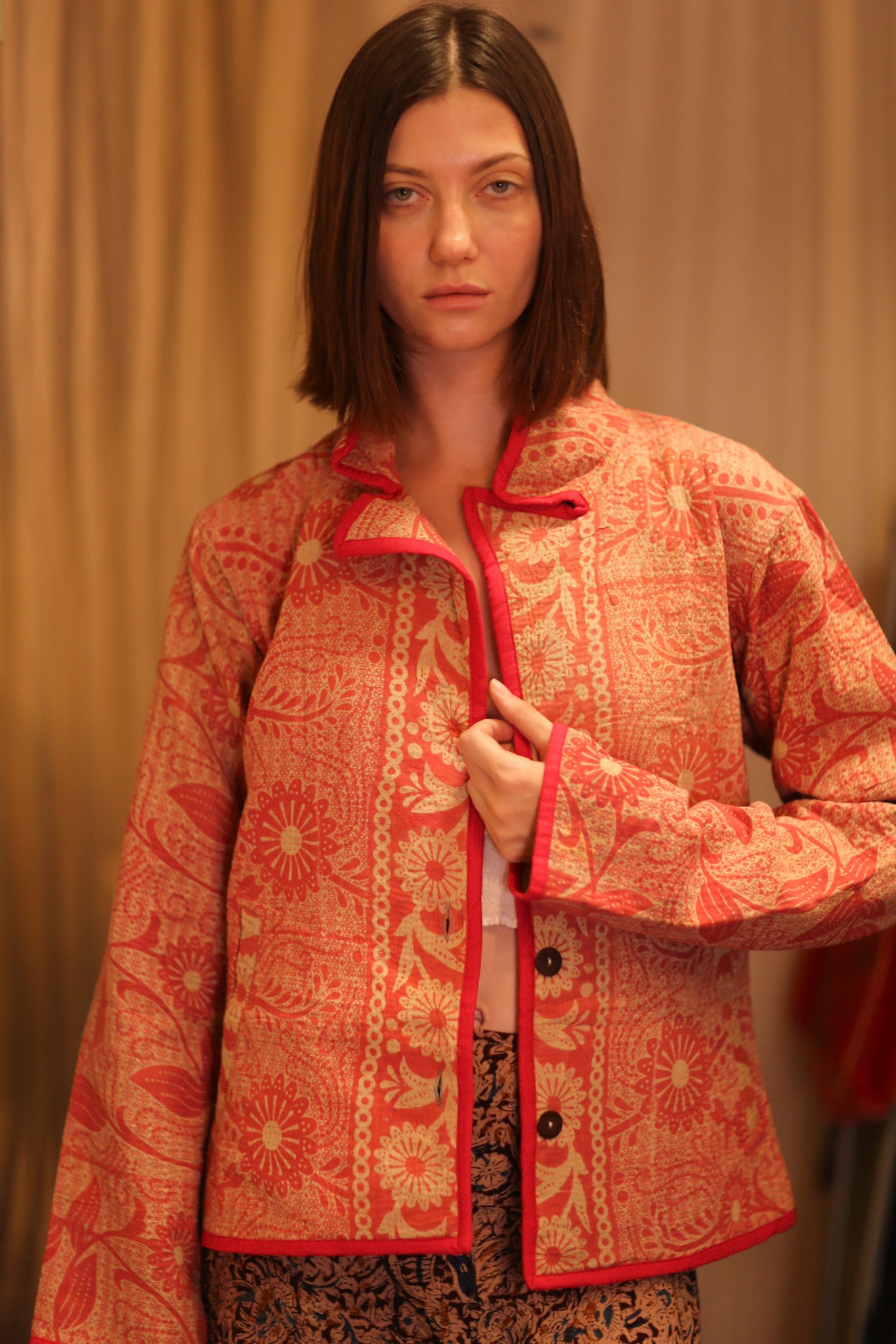 PATTERN KANTHA JACKET MALI