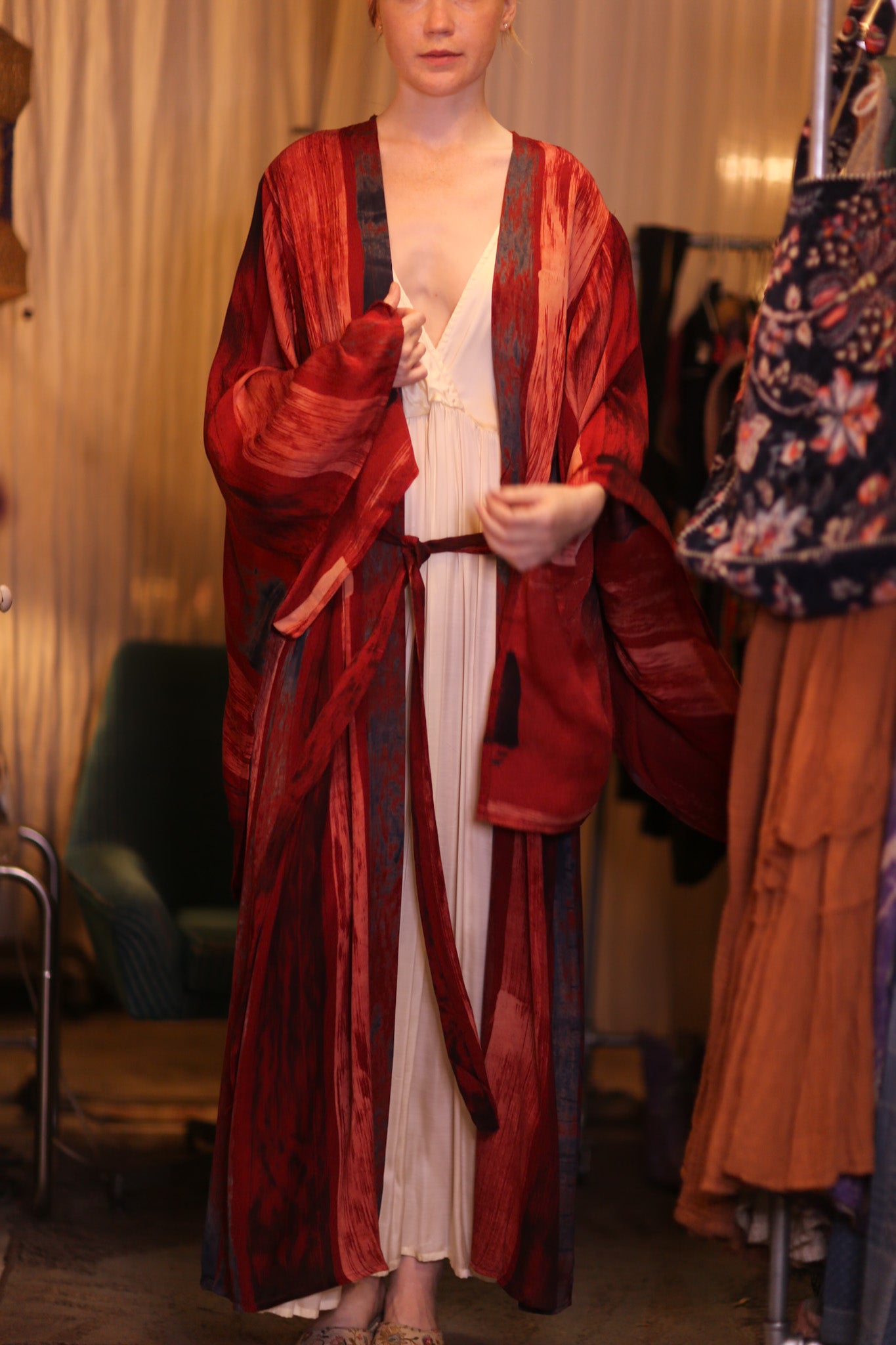 SILK WING KIMONO PINA SAMEE