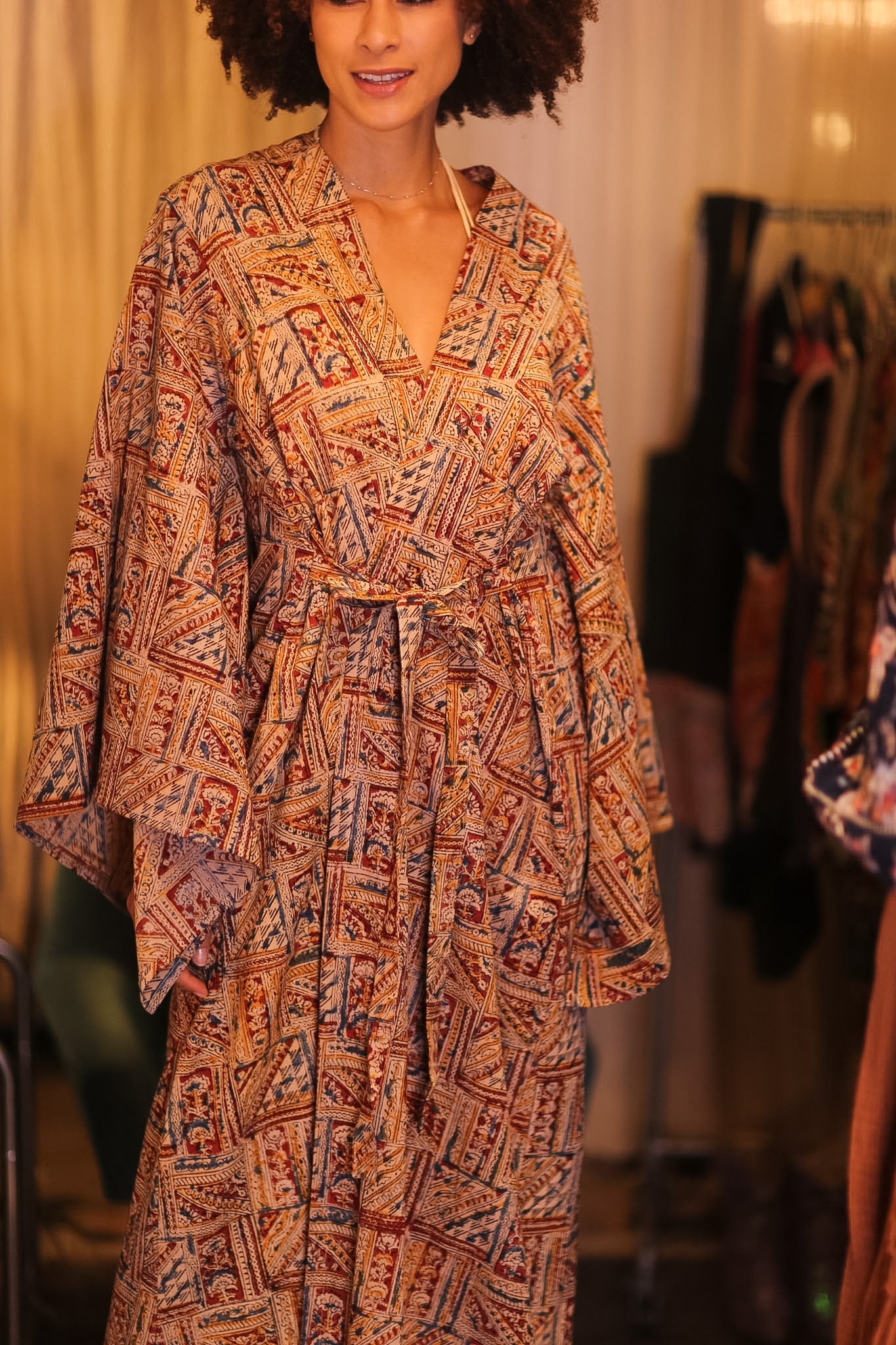 COTTON WING KIMONO PINA MHAN