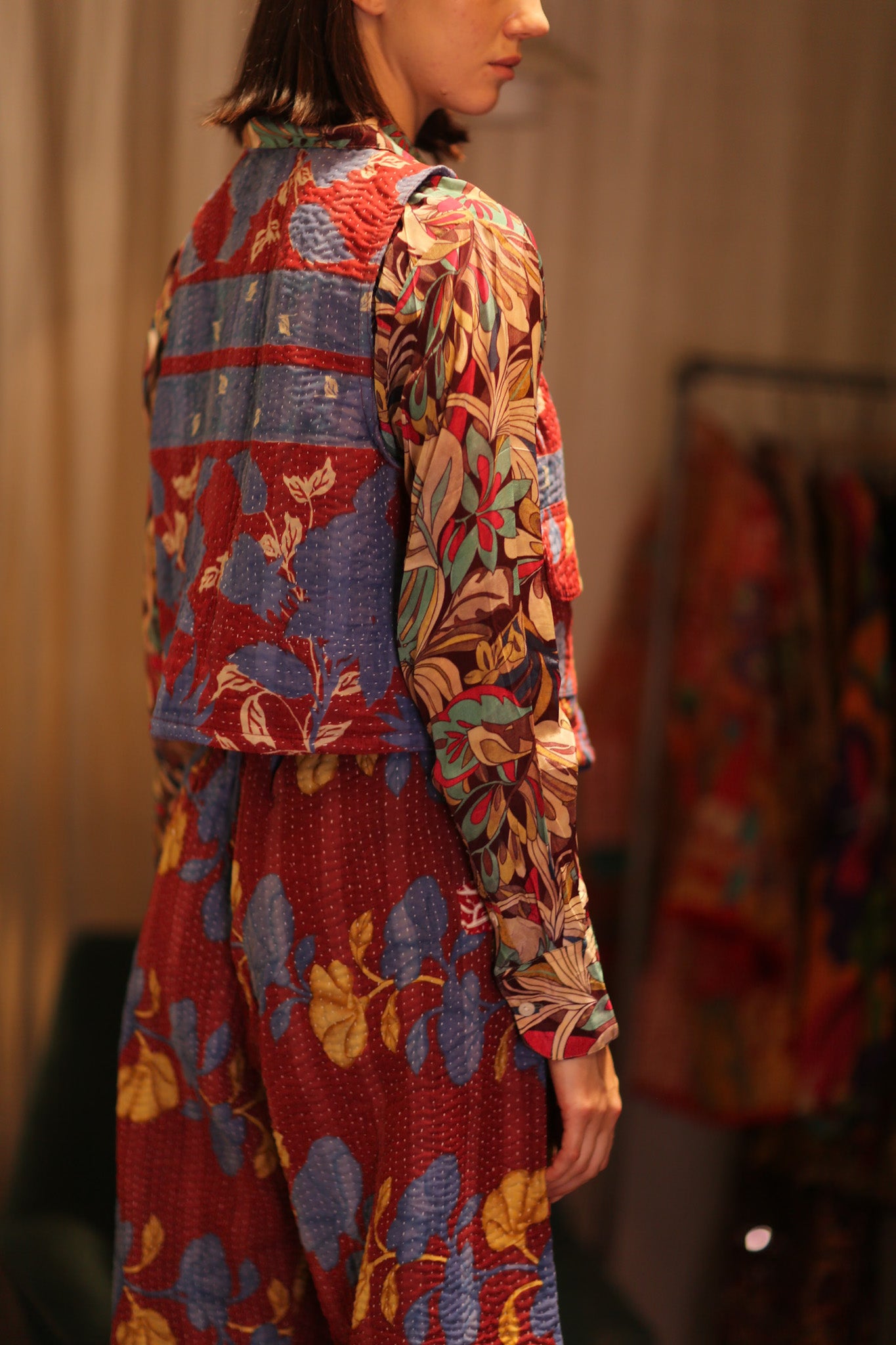 MARLENE KANTHA GILET BERRIES