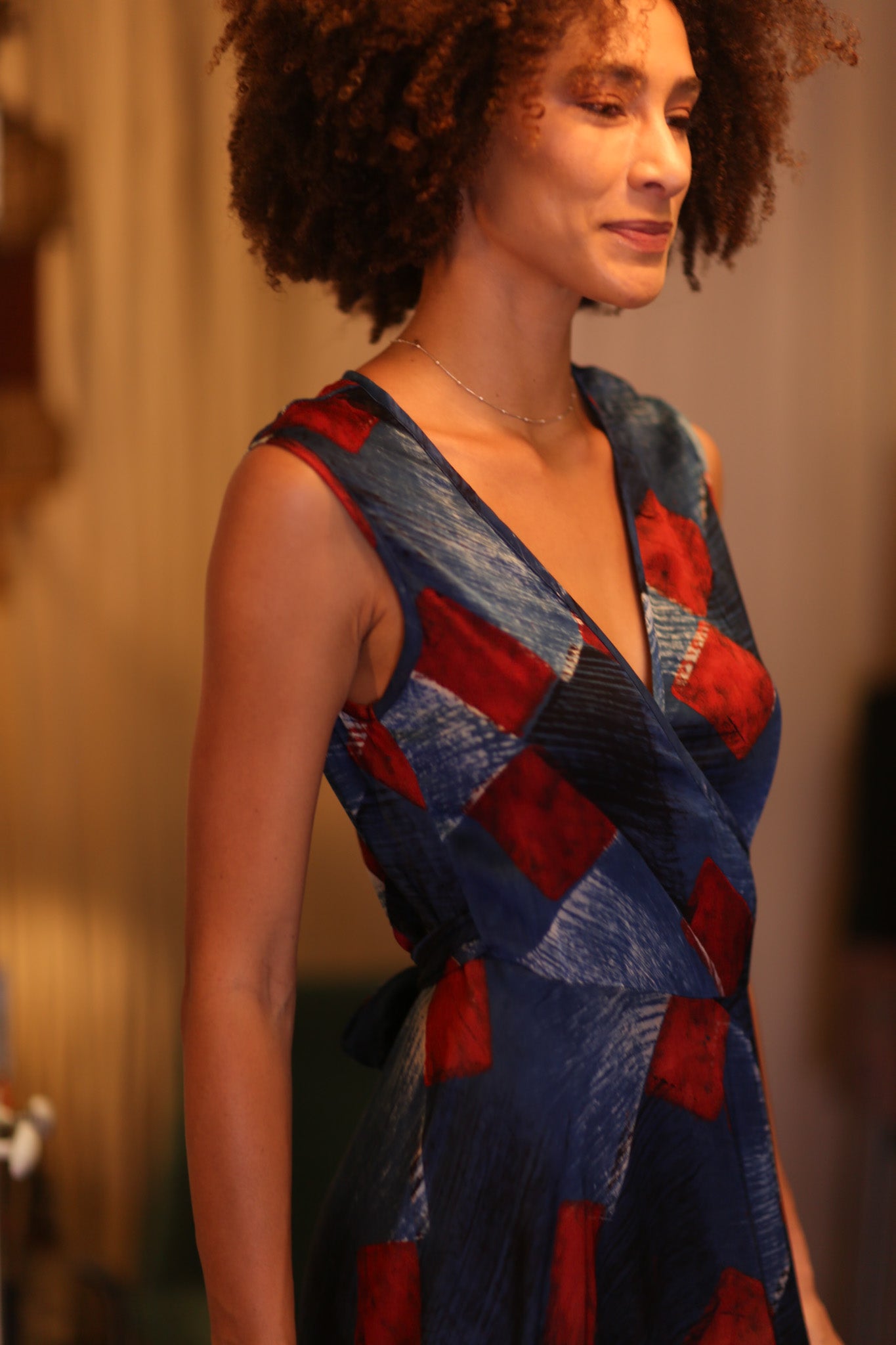 SILK WRAP DRESS GABRIELE BABI