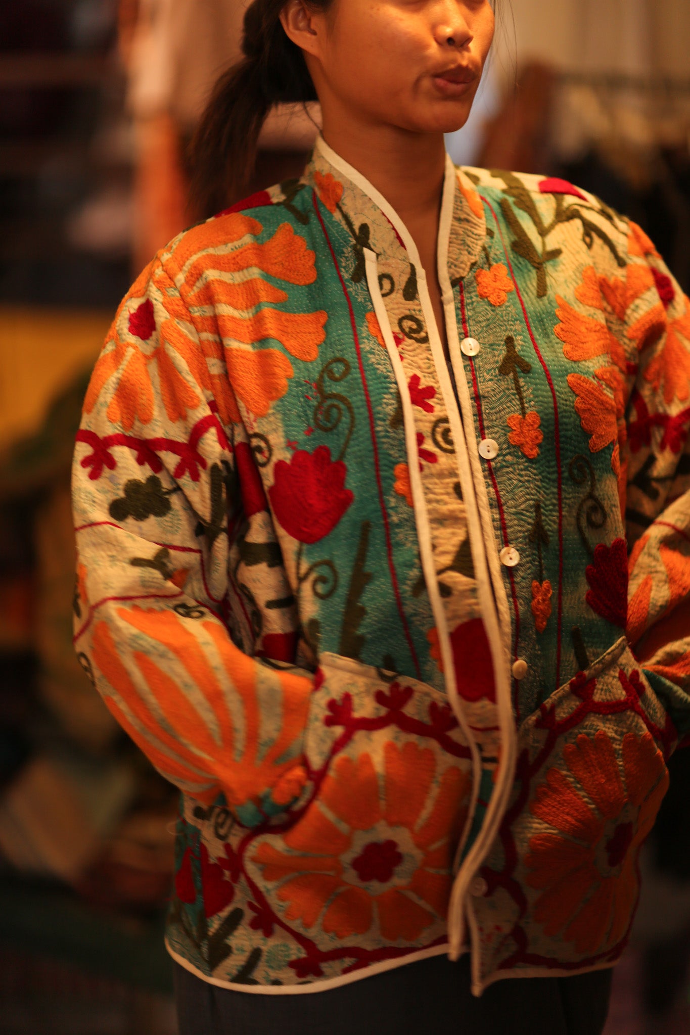 KANTHA JACKET MAXIMILIAN