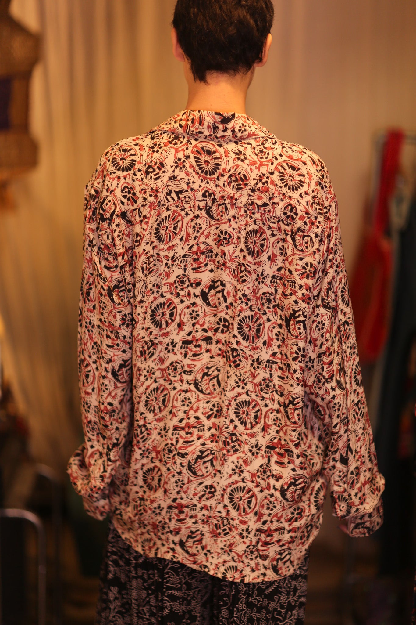 SILK BOYFRIEND SHIRT BILLIE YITLONE