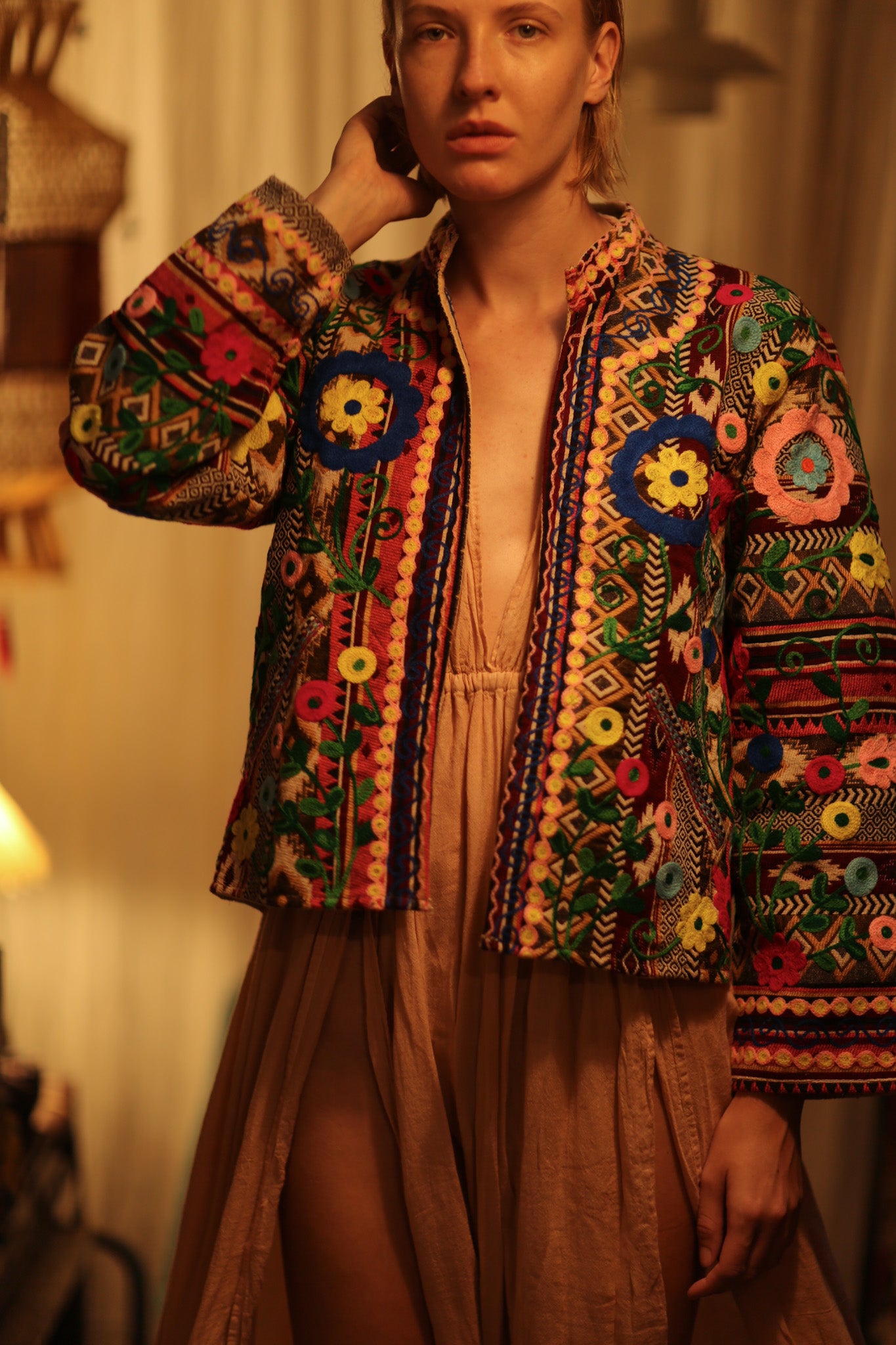 JACKET INGRID LORLY EMBROIDERED