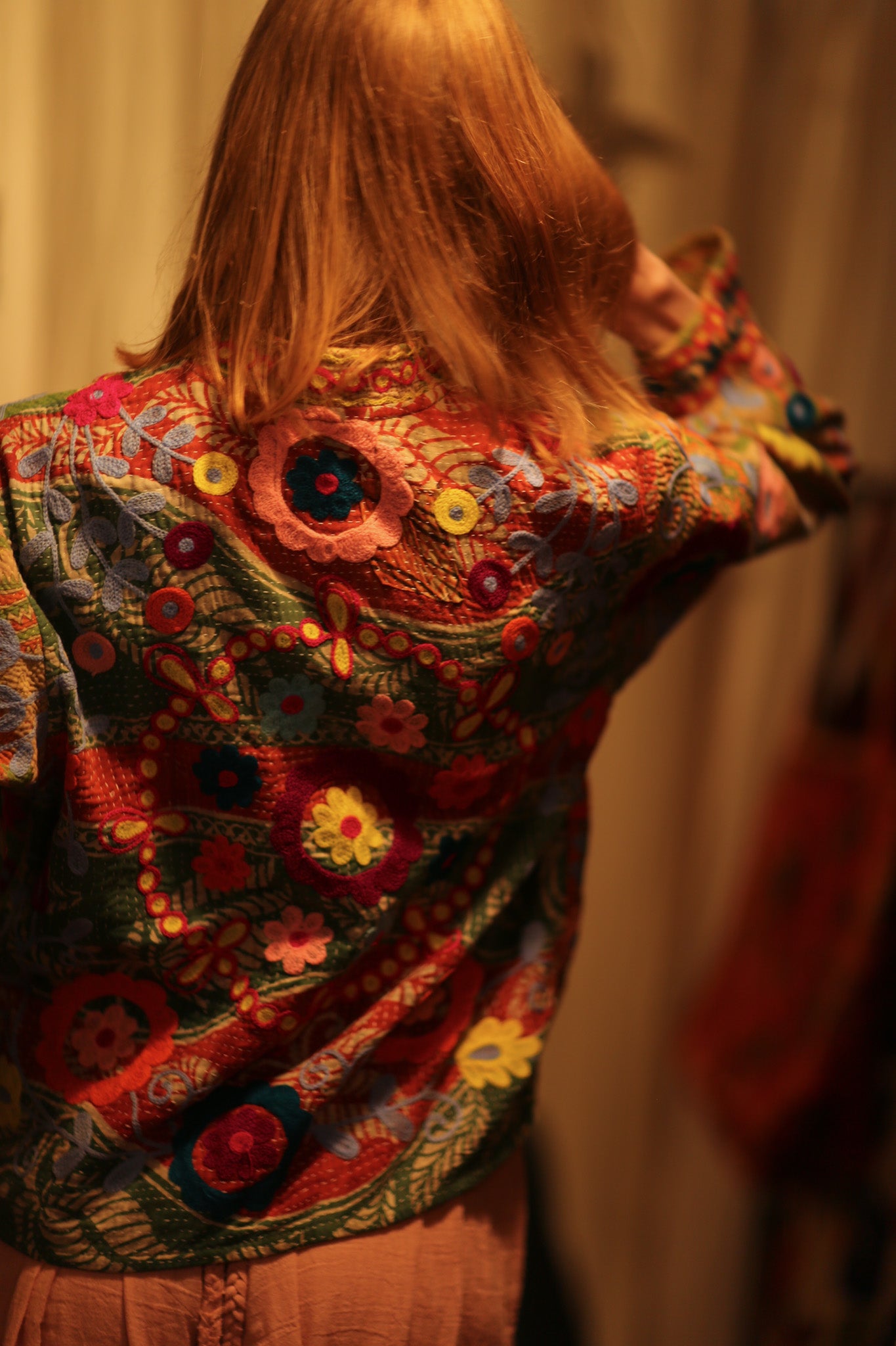 JACKET INGRID ALIN EMBROIDERED