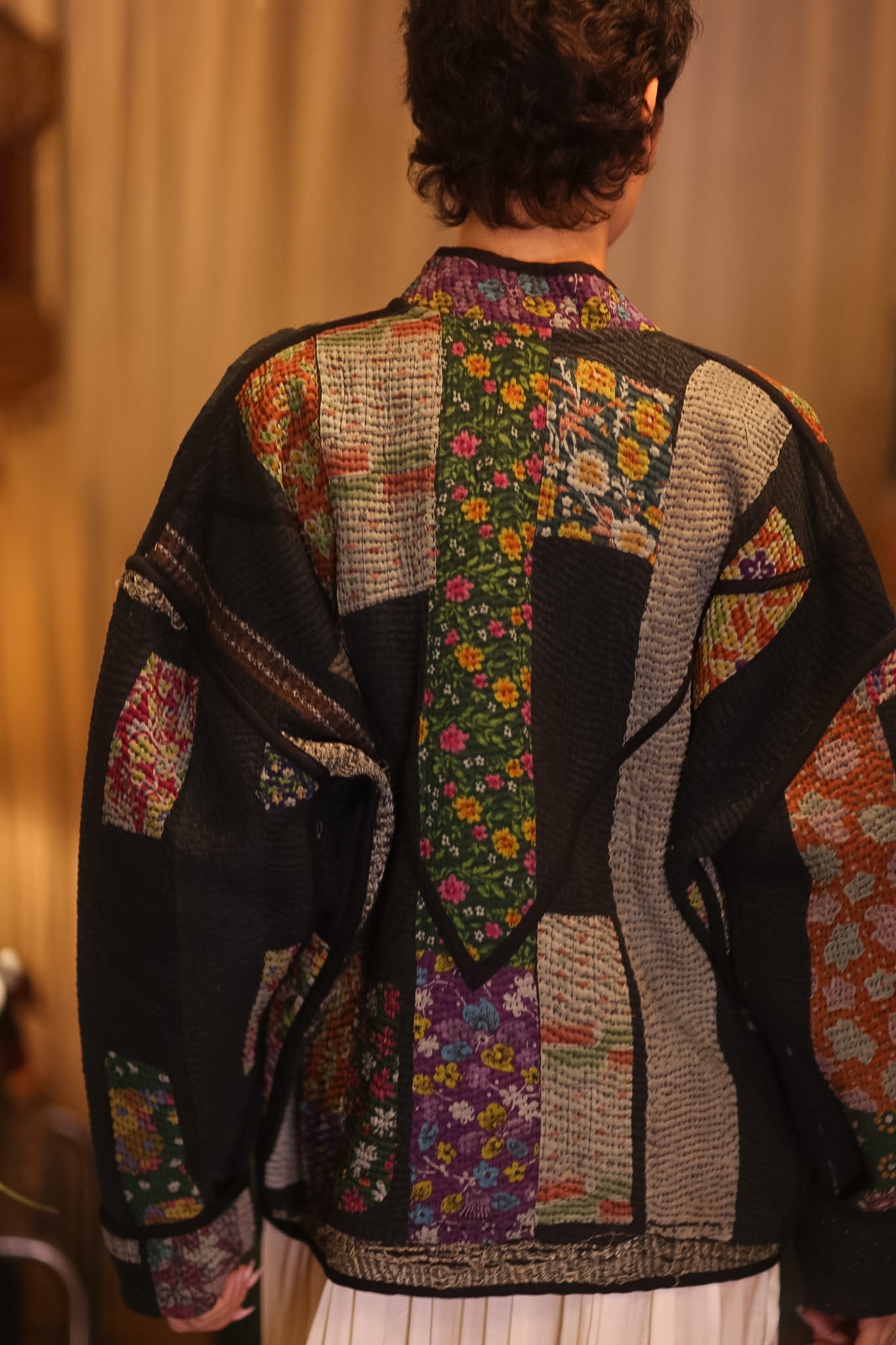 PATCHWORK PATTERN KANTHA JACKET NAYKYAR