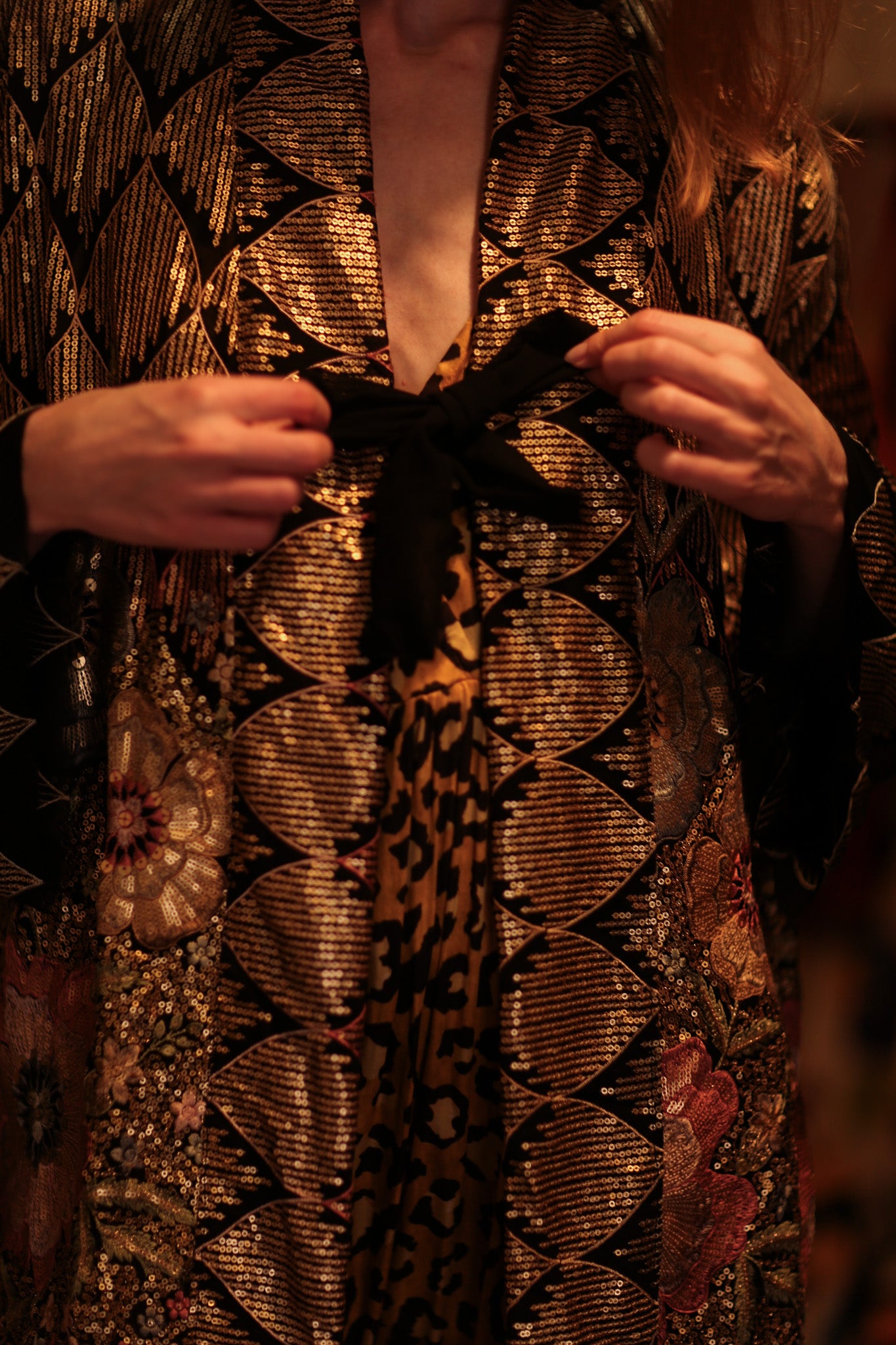 DIANA EMBELLISHED KIMONO