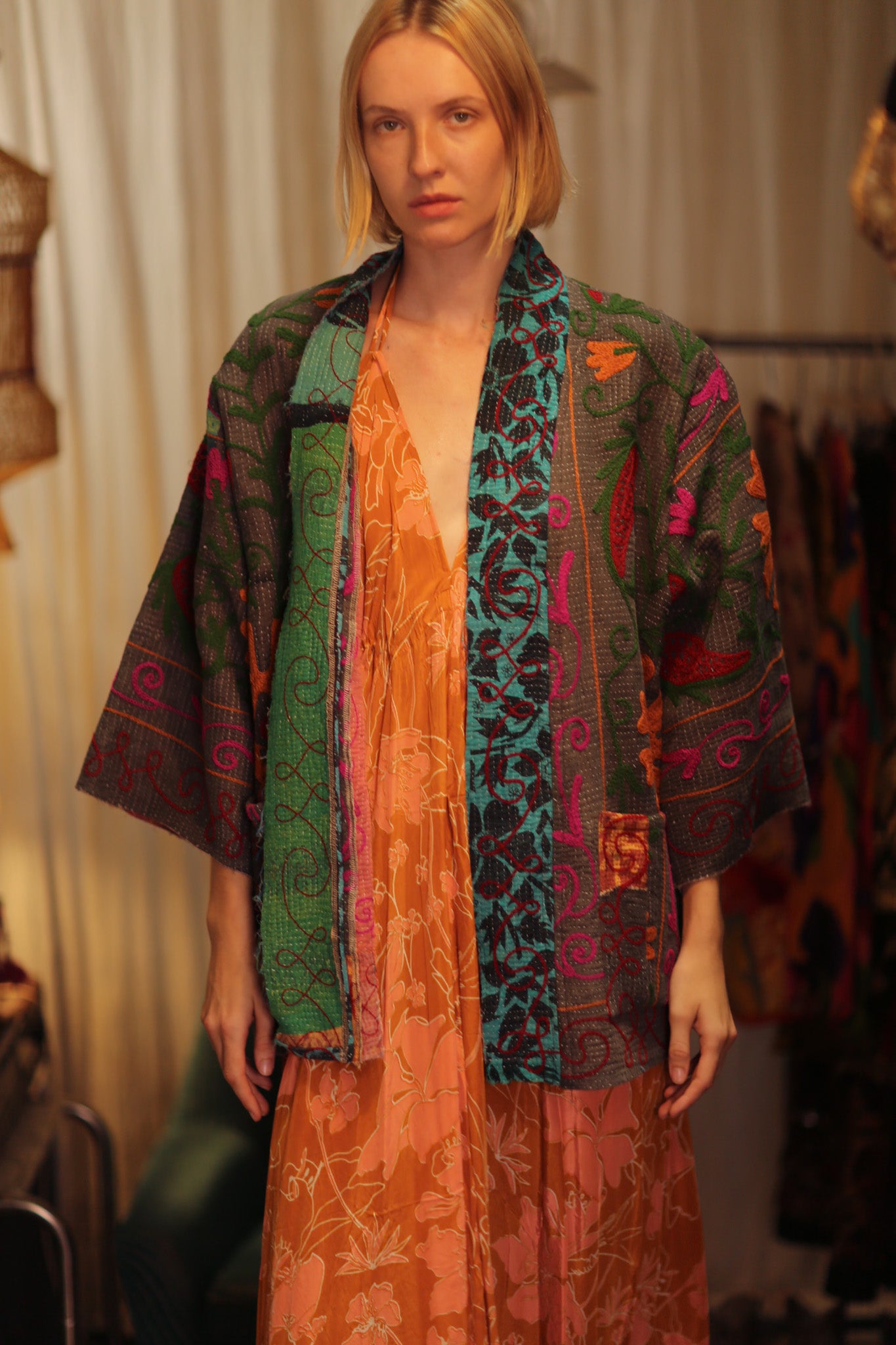 GINEVRA KIMONO KANTHA POT ROAST