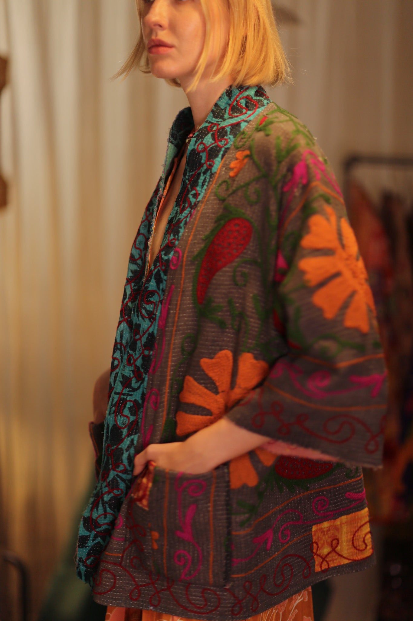 GINEVRA KIMONO KANTHA POT ROAST