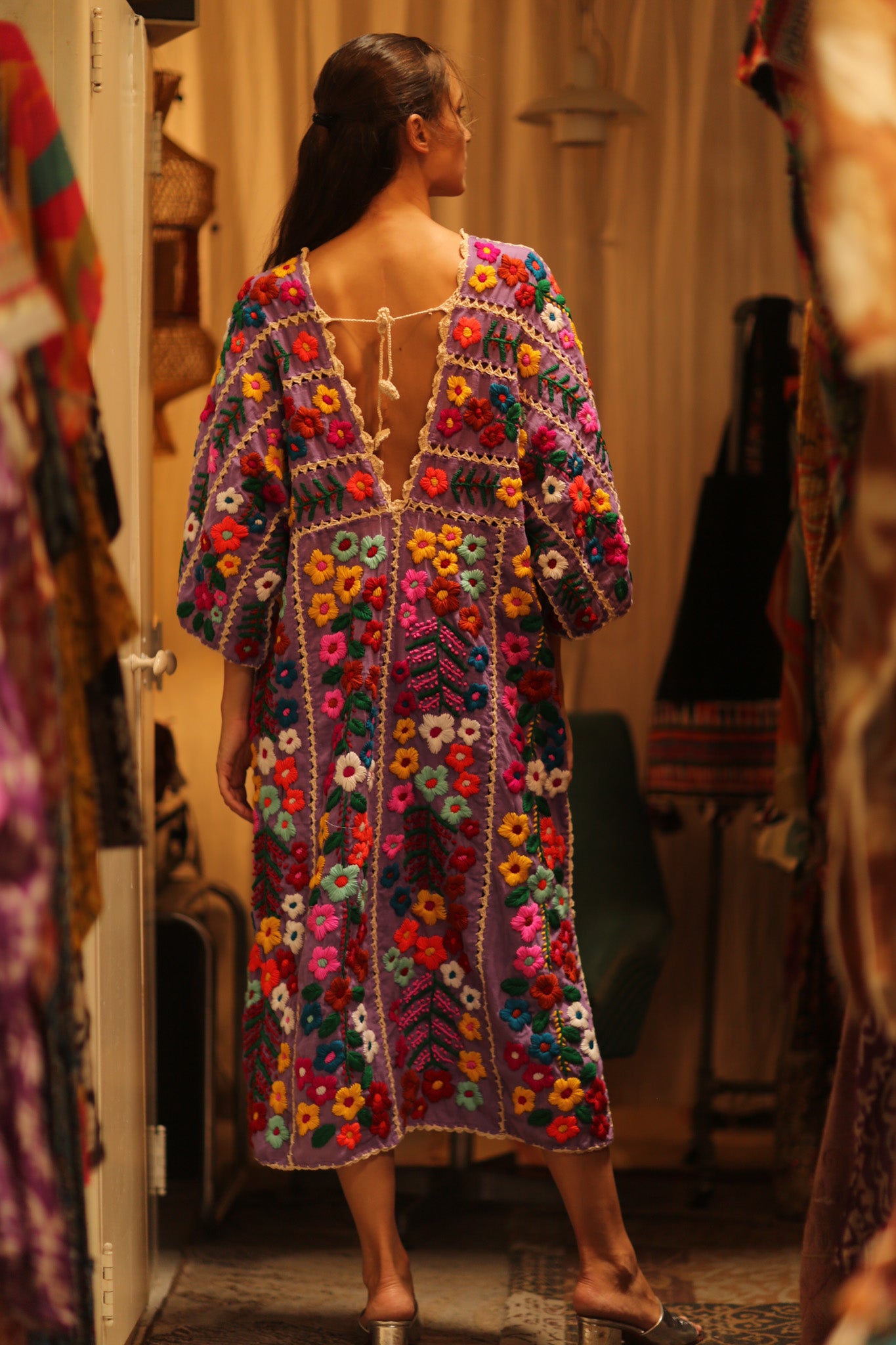 HEAVY EMBROIDERED KAFTAN ANTHARA