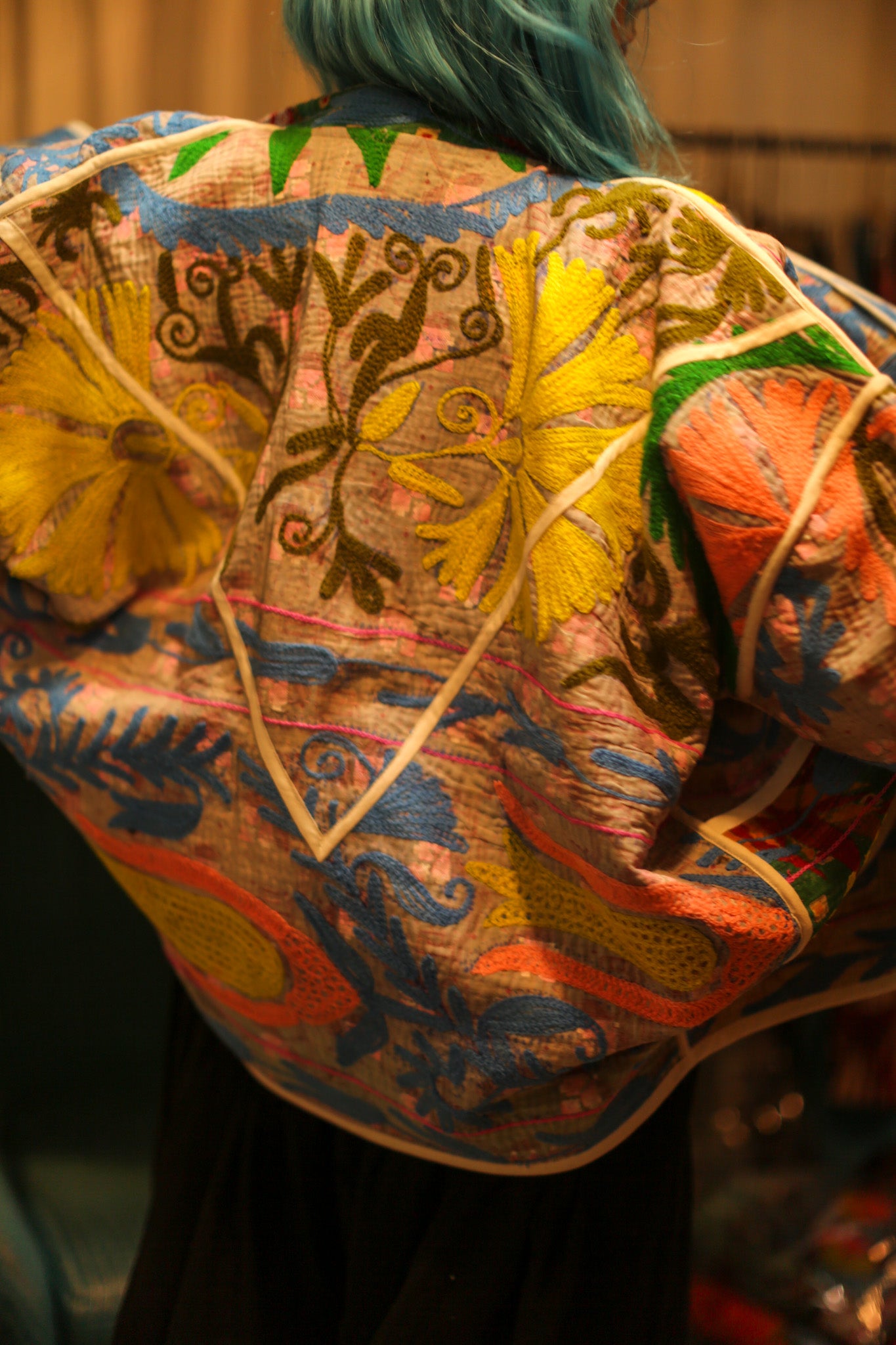 KANTHA EMBROIDERED JACKET ELA