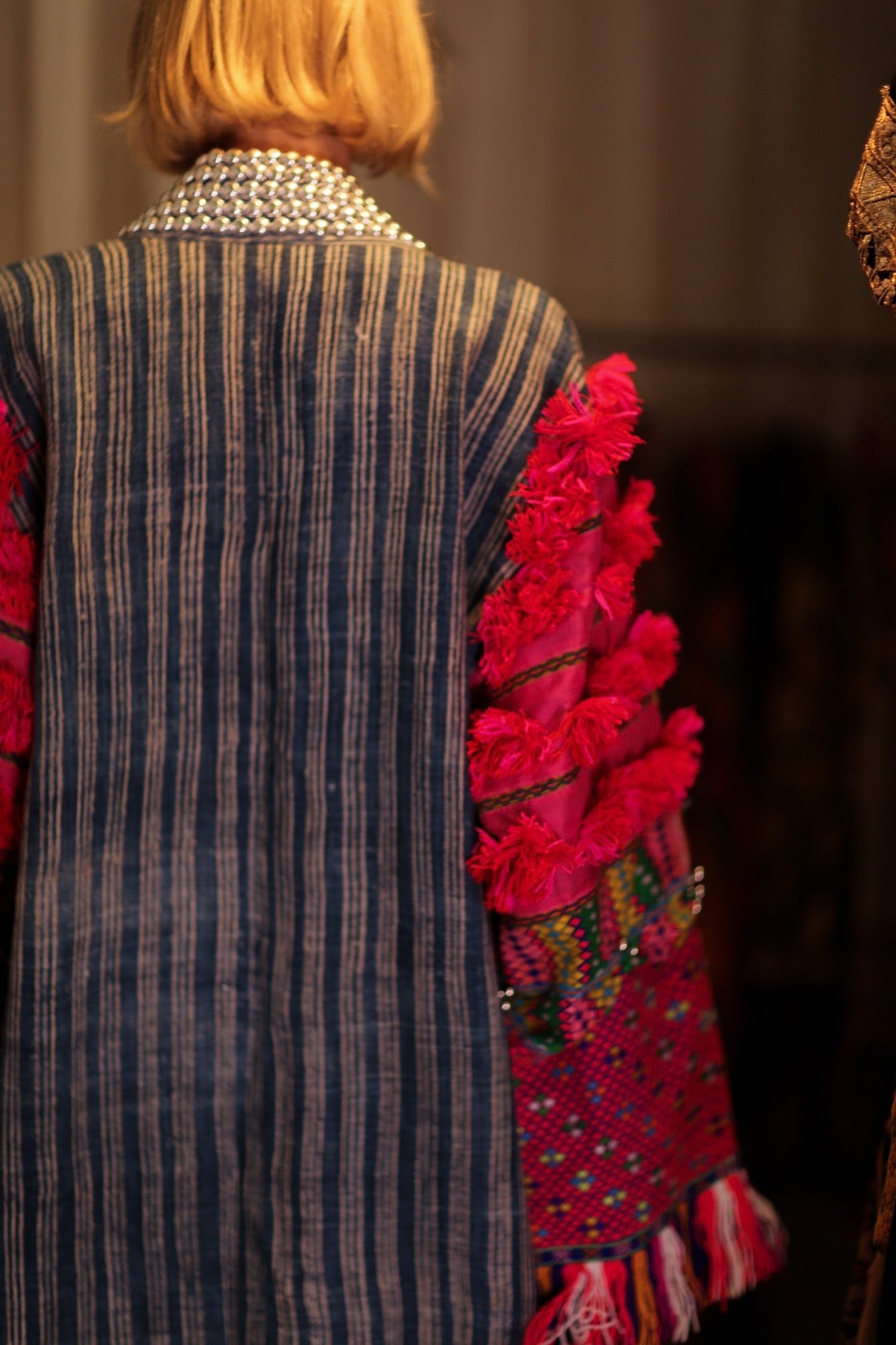 ANOUK EMBROIDERED HANDMADE COAT - BANGKOK TAILOR CLOTHING STORE - HANDMADE CLOTHING