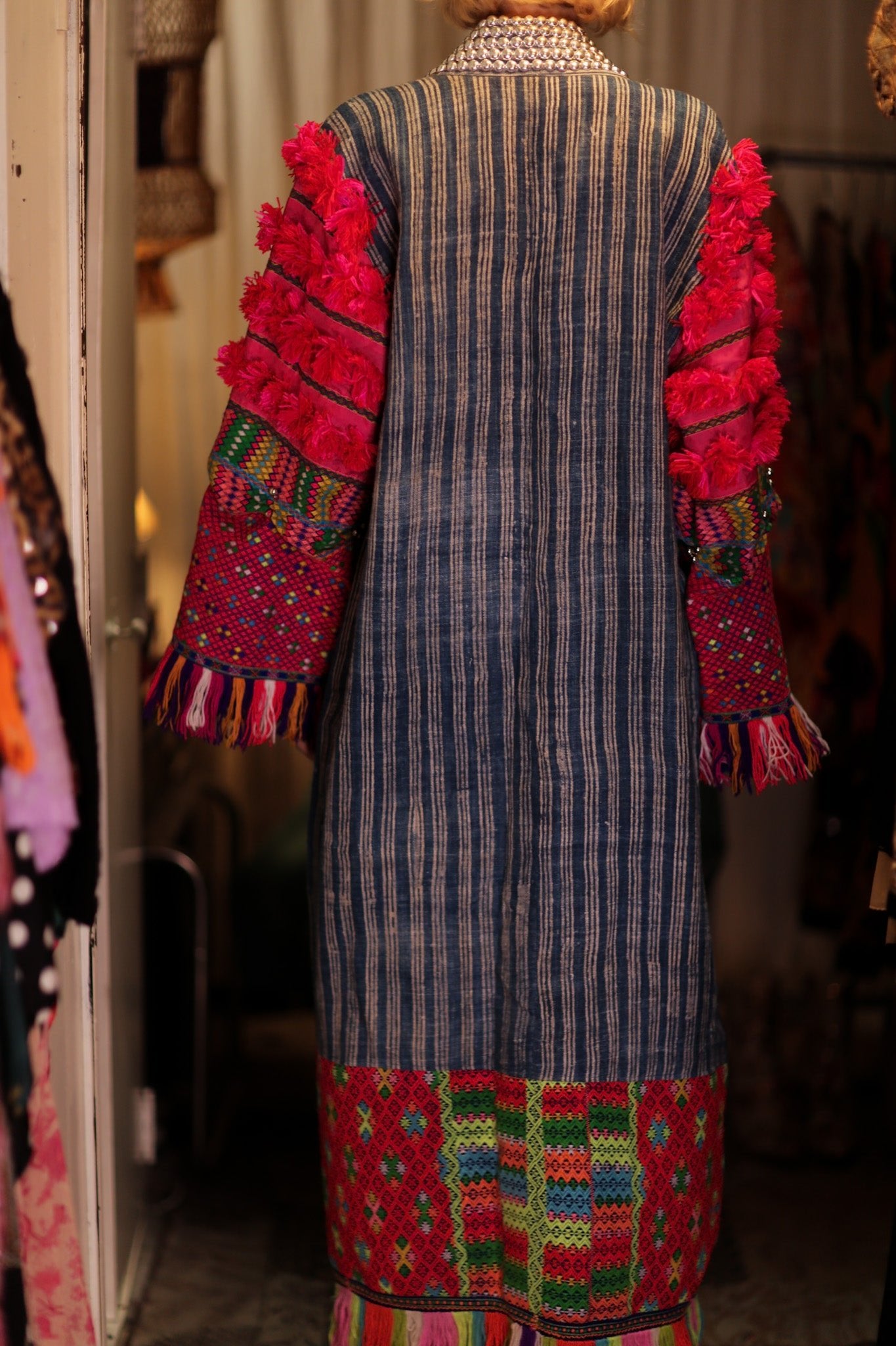 ANOUK EMBROIDERED HANDMADE COAT - BANGKOK TAILOR CLOTHING STORE - HANDMADE CLOTHING