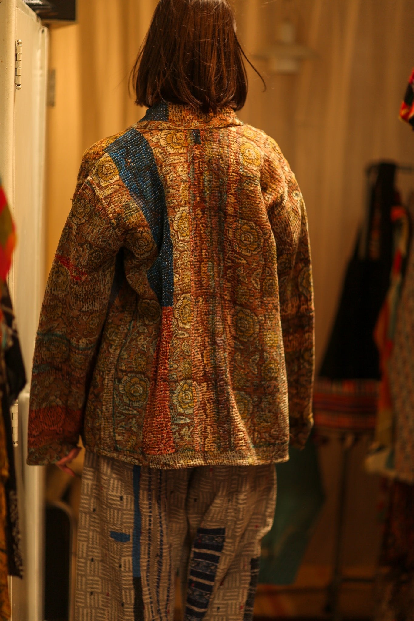 ARTISAN KANTHA KIMONO RIAA - BANGKOK TAILOR CLOTHING STORE - HANDMADE CLOTHING