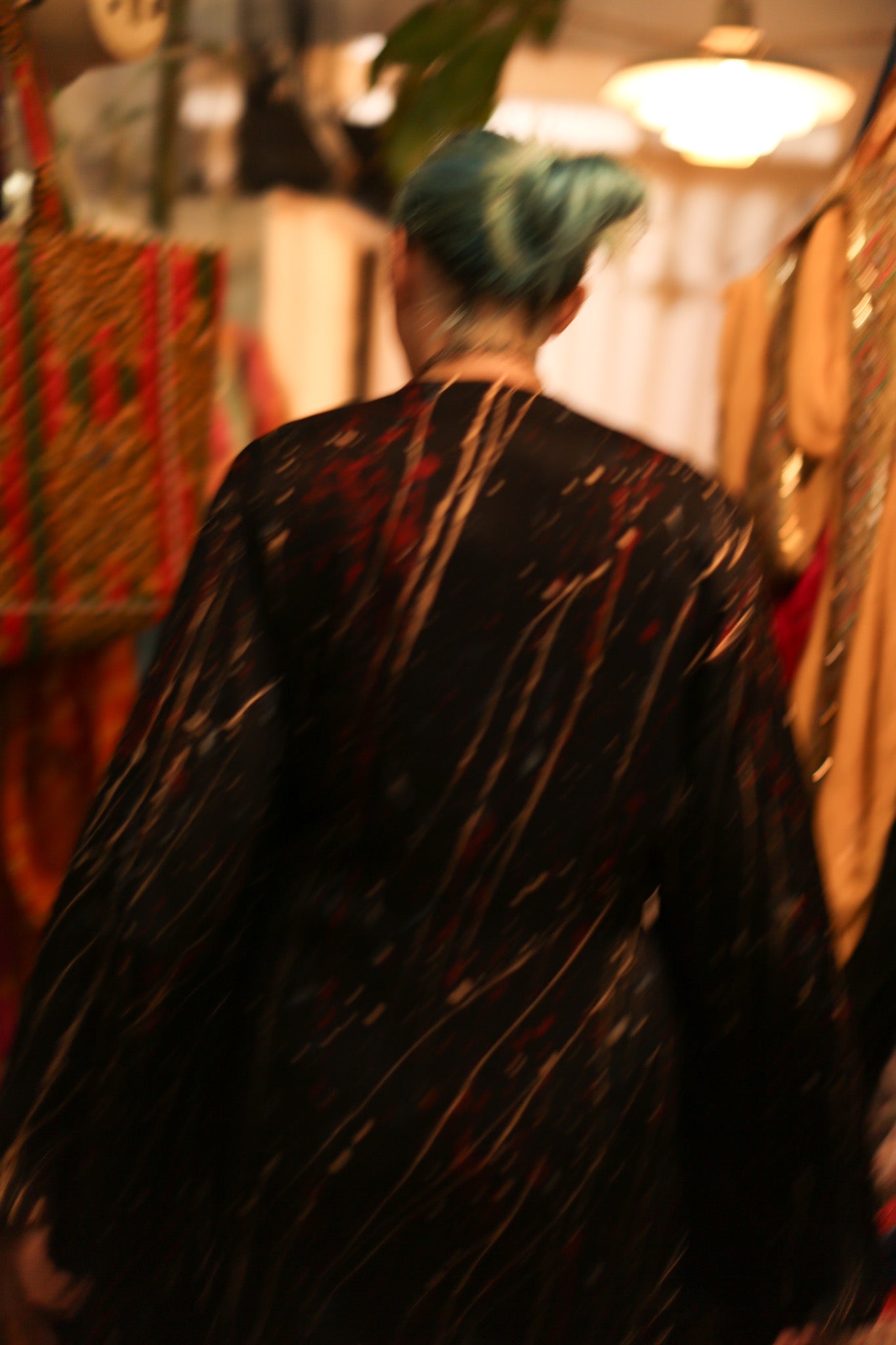 ARTIST PAINTED SILK KIMONO - BANGKOK TAILOR CLOTHING STORE - HANDMADE CLOTHING