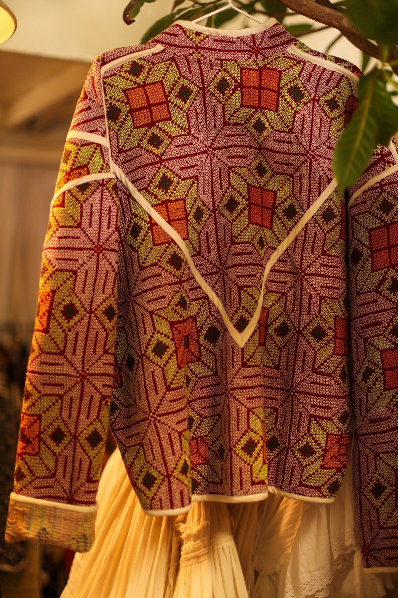 BOMBER KANTHA JACKET FRIDU - BANGKOK TAILOR CLOTHING STORE - HANDMADE CLOTHING