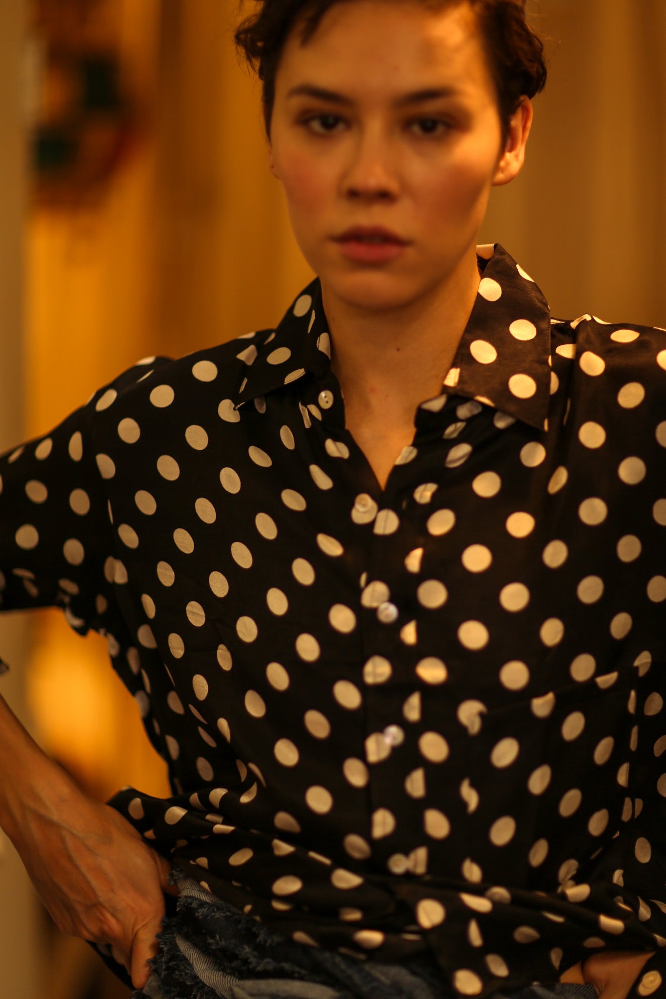 BOYFRIEND BILLIE BLACK AND WHITE - BANGKOK TAILOR CLOTHING STORE - HANDMADE CLOTHING