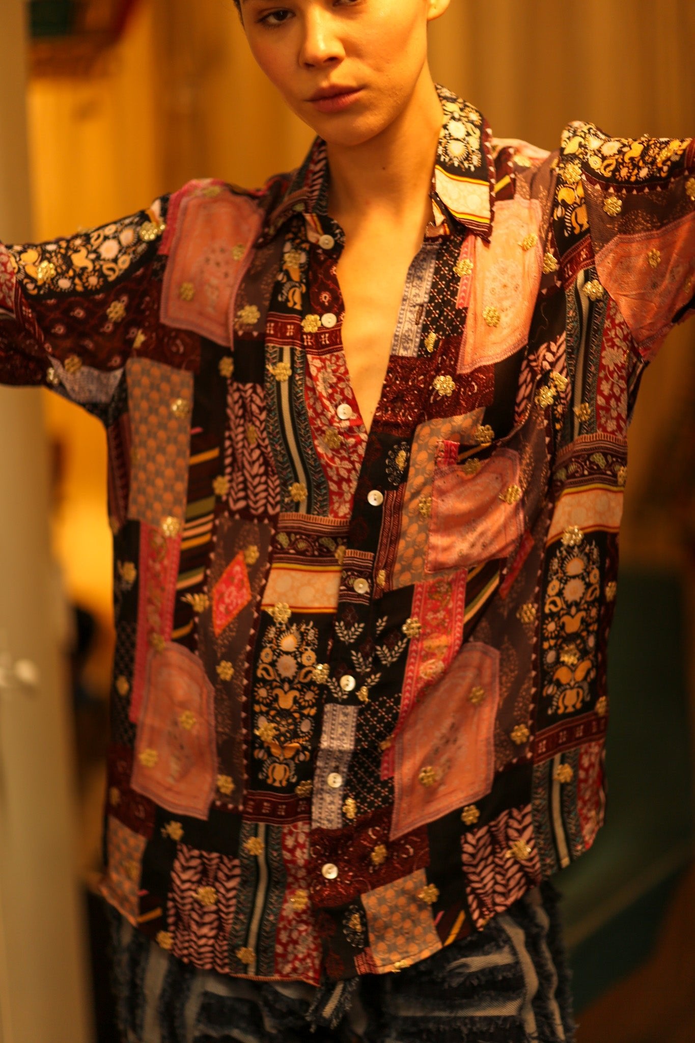 BOYFRIEND BILLIE EMBROIDERED - BANGKOK TAILOR CLOTHING STORE - HANDMADE CLOTHING