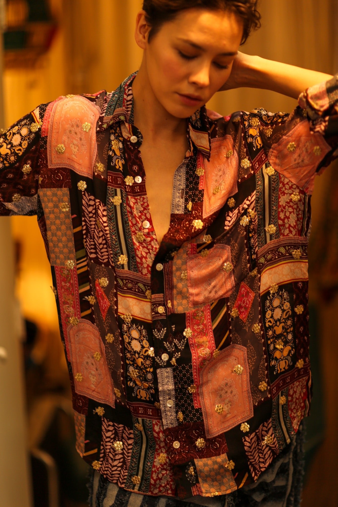 BOYFRIEND BILLIE EMBROIDERED - BANGKOK TAILOR CLOTHING STORE - HANDMADE CLOTHING