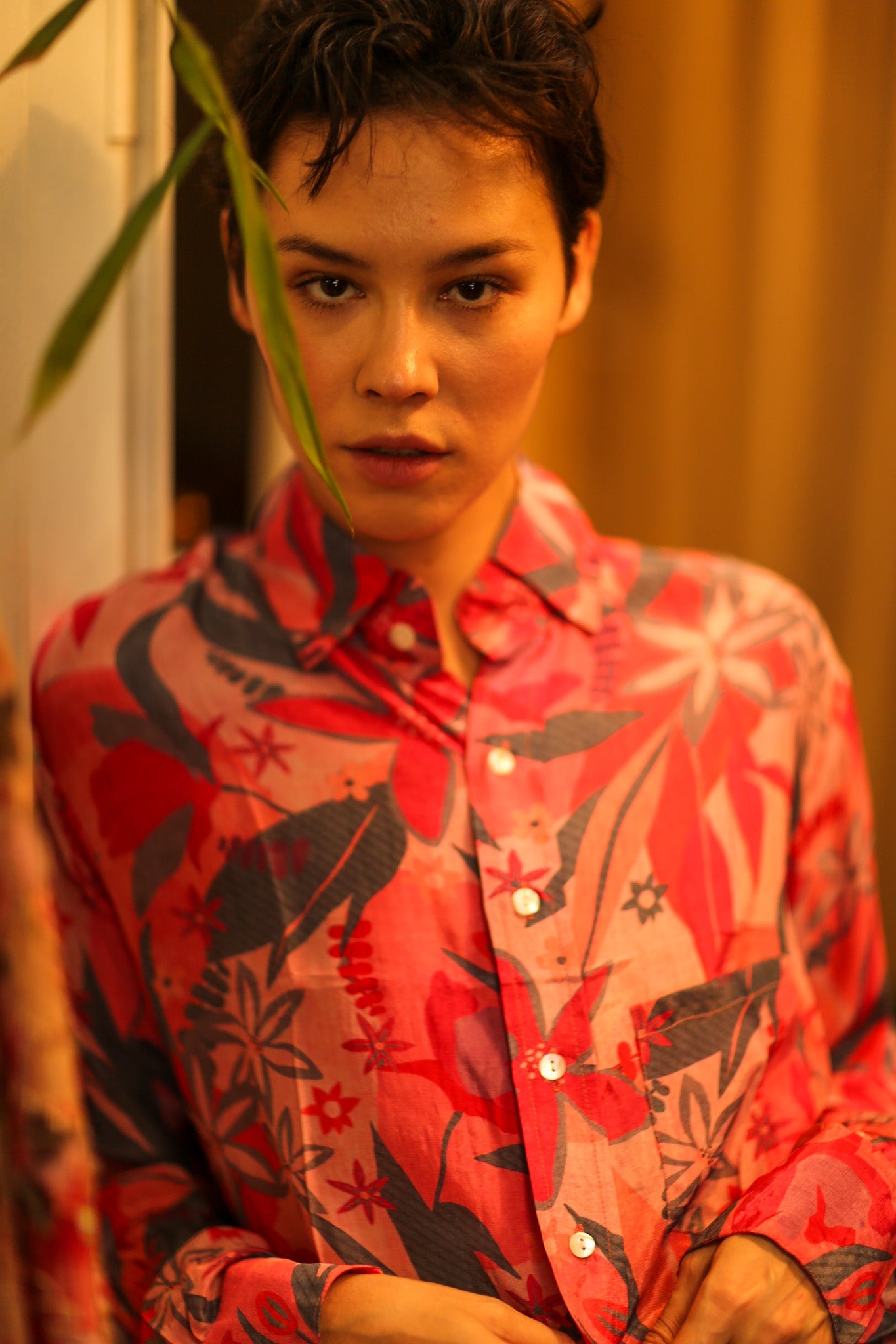 BOYFRIEND BILLIE LIGHT RED JUNGLE - BANGKOK TAILOR CLOTHING STORE - HANDMADE CLOTHING