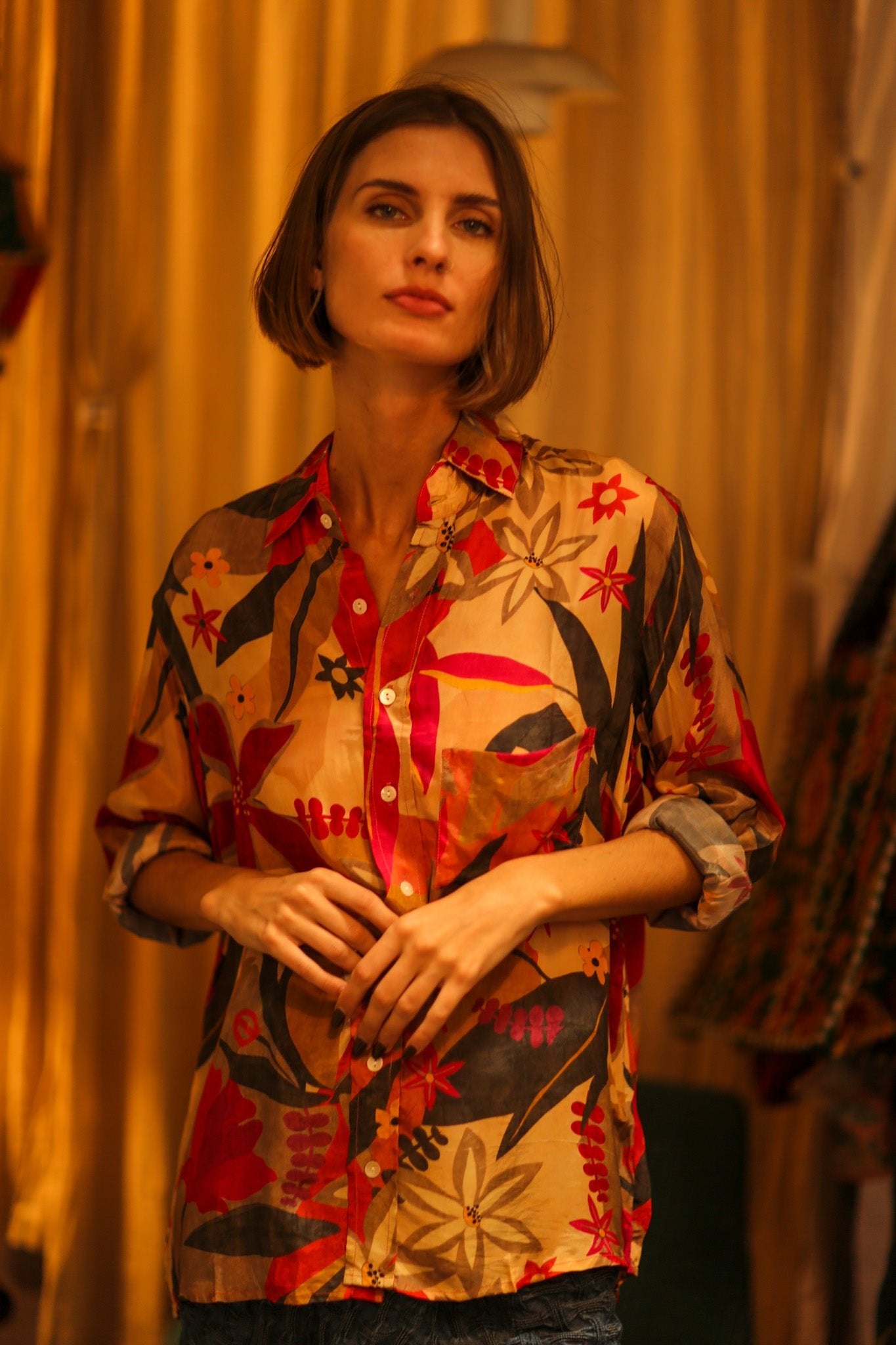 BOYFRIEND BILLIE ME BLOOMING - BANGKOK TAILOR CLOTHING STORE - HANDMADE CLOTHING