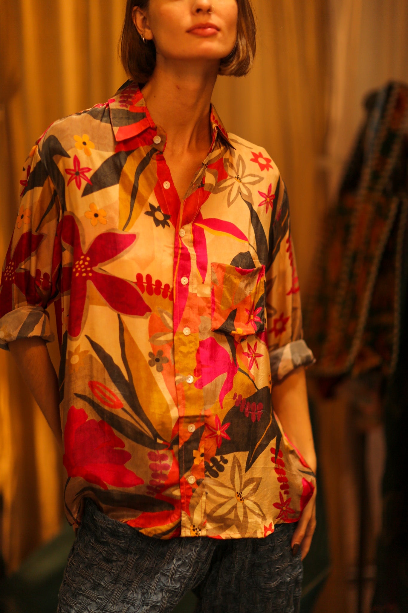 BOYFRIEND BILLIE ME BLOOMING - BANGKOK TAILOR CLOTHING STORE - HANDMADE CLOTHING