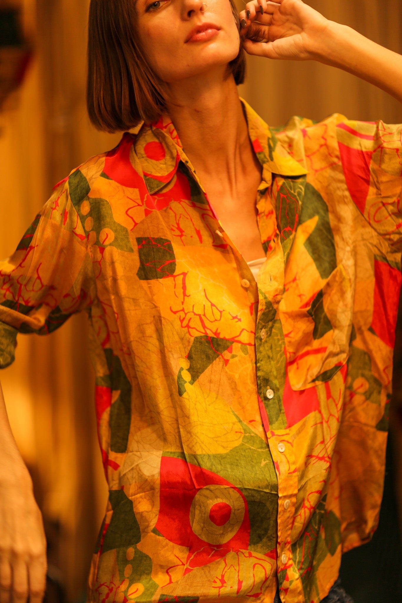 BOYFRIEND BILLIE SILK BUNNY - BANGKOK TAILOR CLOTHING STORE - HANDMADE CLOTHING