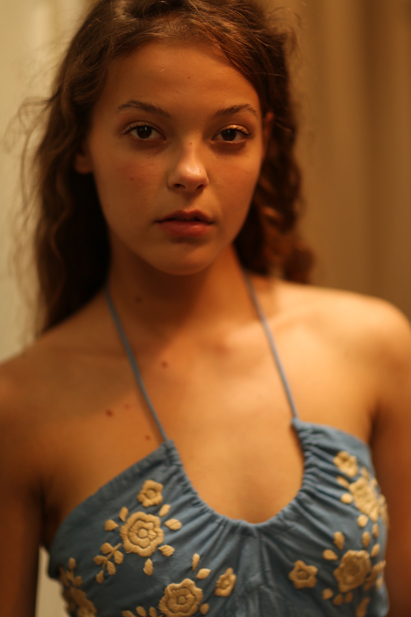 CANDY COTTON FLOWER DRESS - BANGKOK TAILOR CLOTHING STORE - HANDMADE CLOTHING