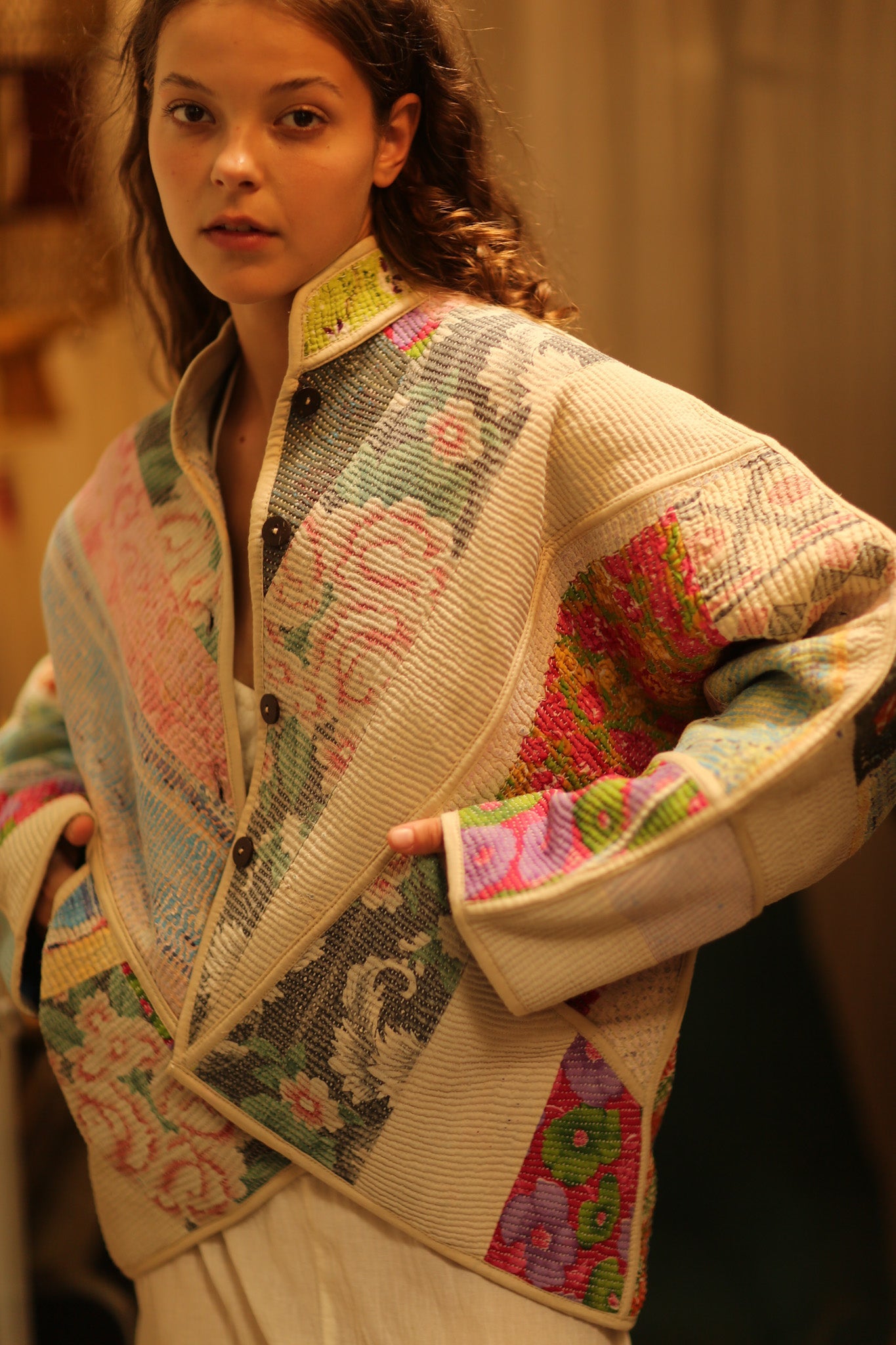 CHRISTOPHER KANTHA BOMBER JACKET - BANGKOK TAILOR CLOTHING STORE - HANDMADE CLOTHING