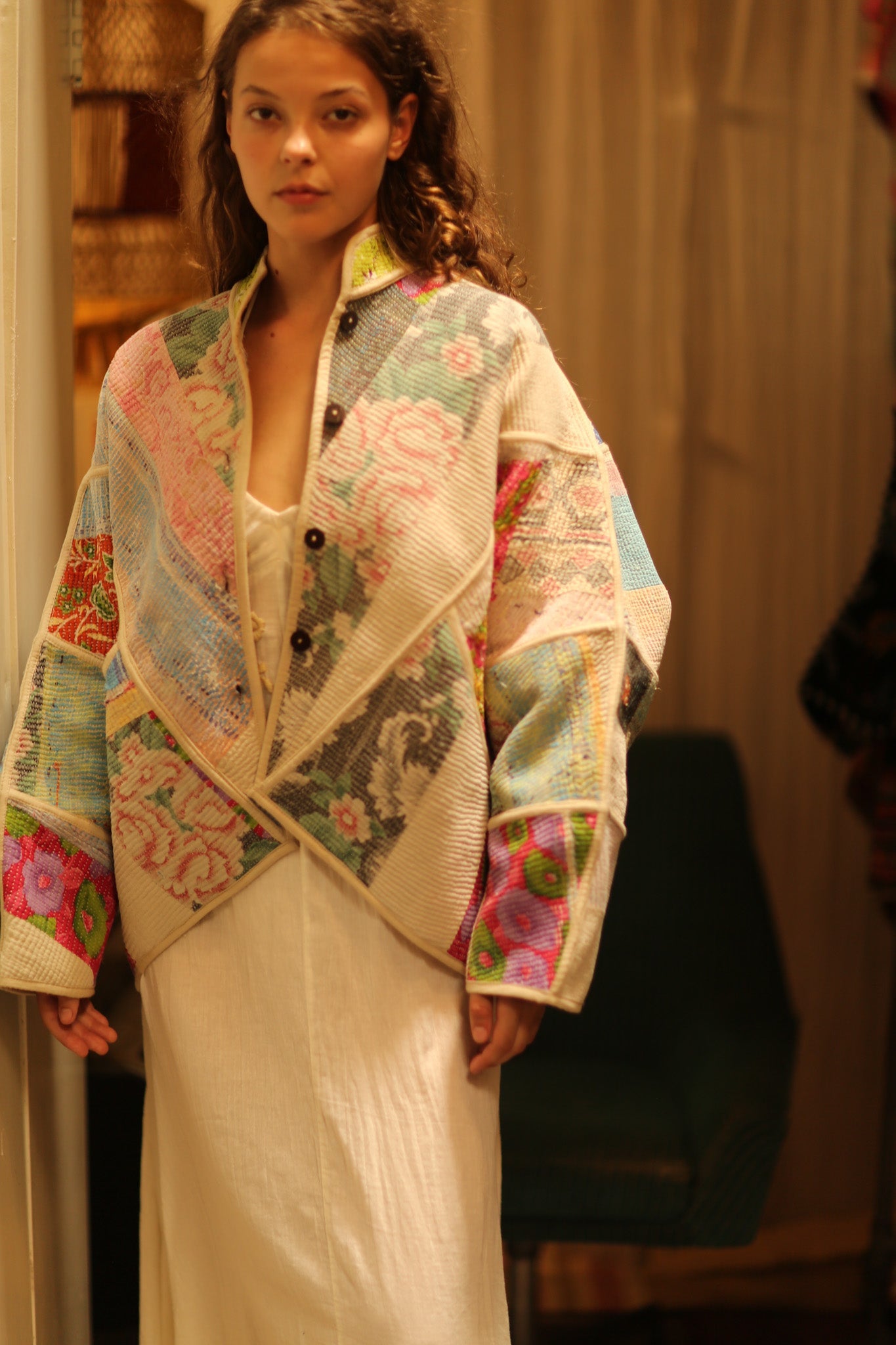 CHRISTOPHER KANTHA BOMBER JACKET - BANGKOK TAILOR CLOTHING STORE - HANDMADE CLOTHING