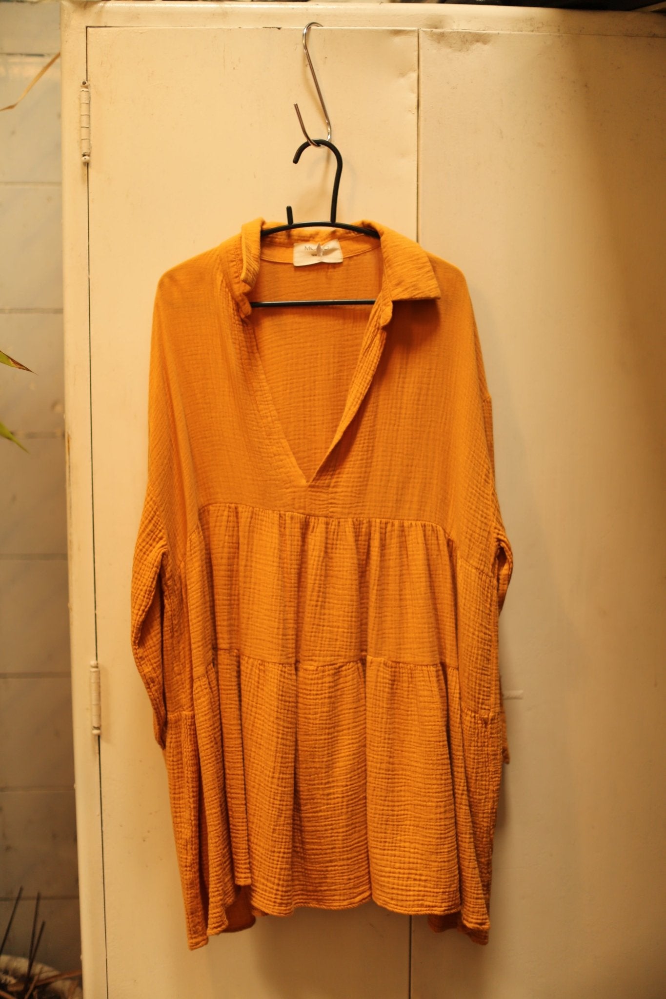 COTTON DREES / TOP - S115 - BANGKOK TAILOR CLOTHING STORE - HANDMADE CLOTHING
