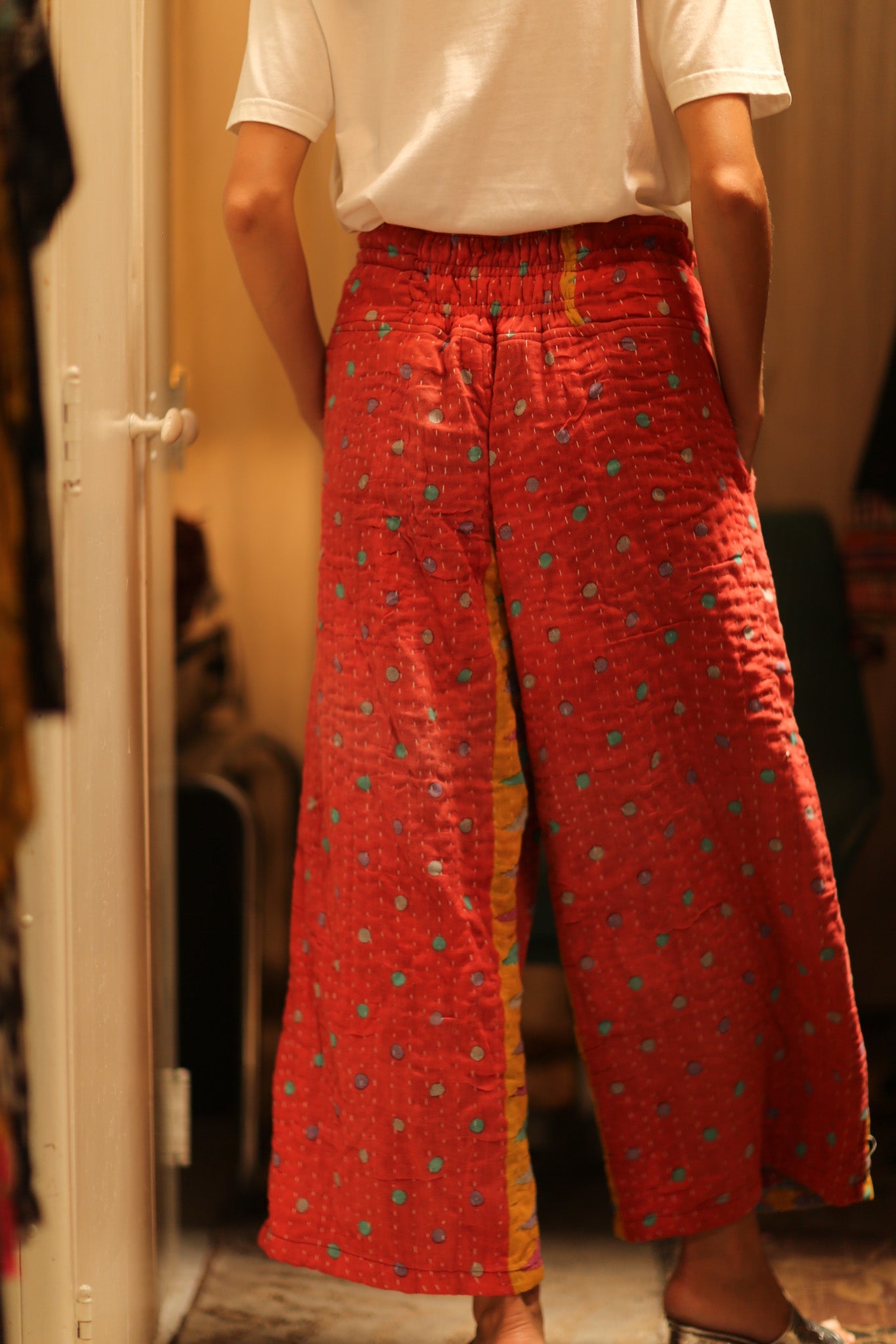 COTTON PANTS DELEILA - BANGKOK TAILOR CLOTHING STORE - HANDMADE CLOTHING
