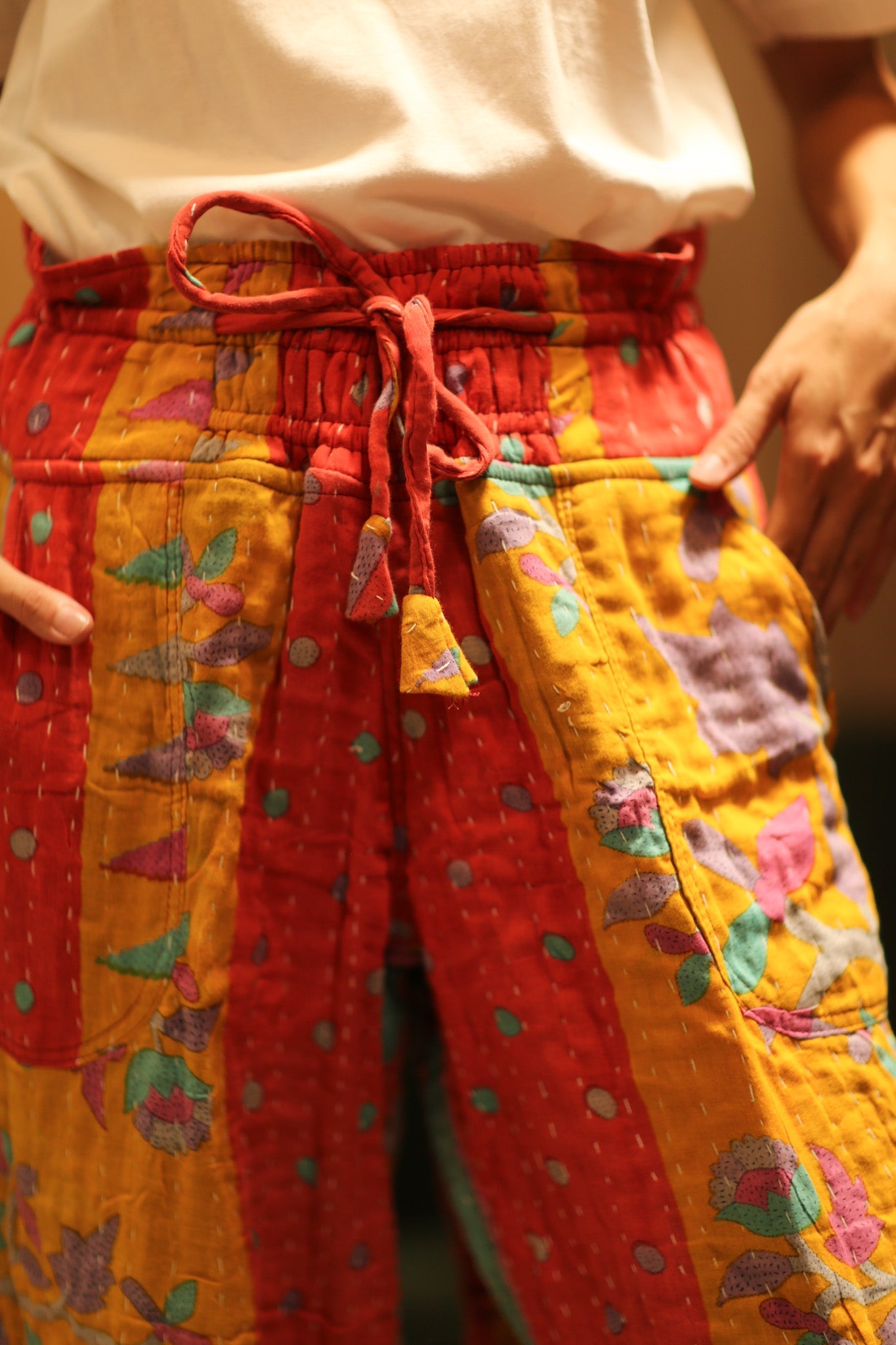 COTTON PANTS DELEILA - BANGKOK TAILOR CLOTHING STORE - HANDMADE CLOTHING