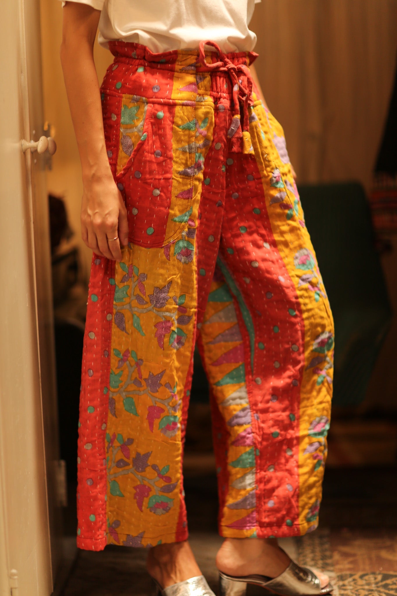 COTTON PANTS DELEILA - BANGKOK TAILOR CLOTHING STORE - HANDMADE CLOTHING