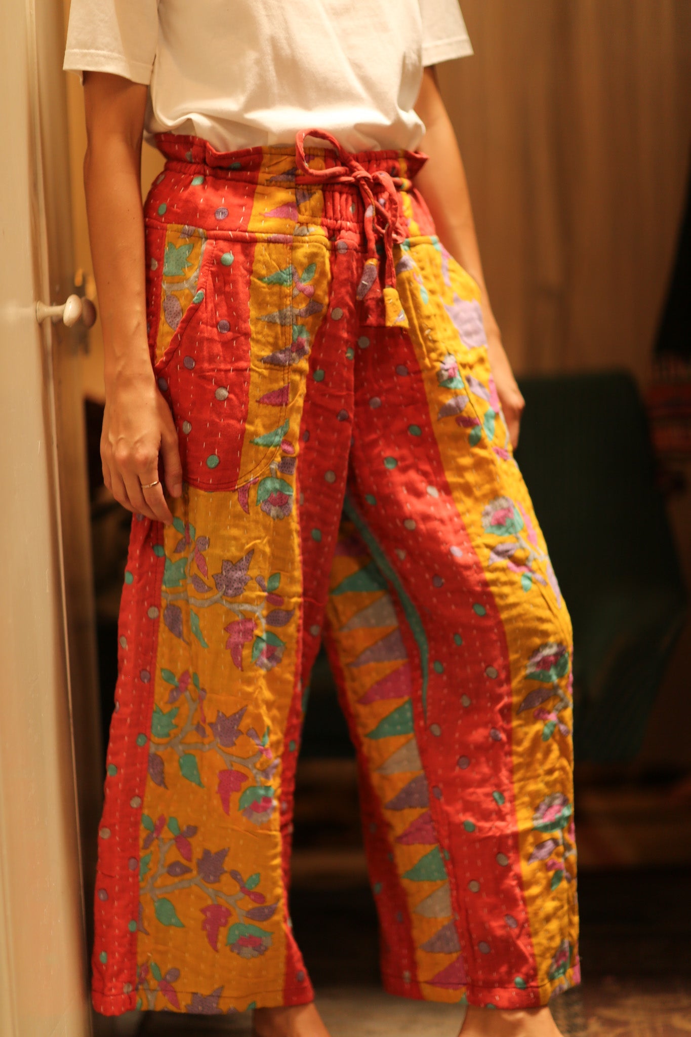 COTTON PANTS DELEILA - BANGKOK TAILOR CLOTHING STORE - HANDMADE CLOTHING