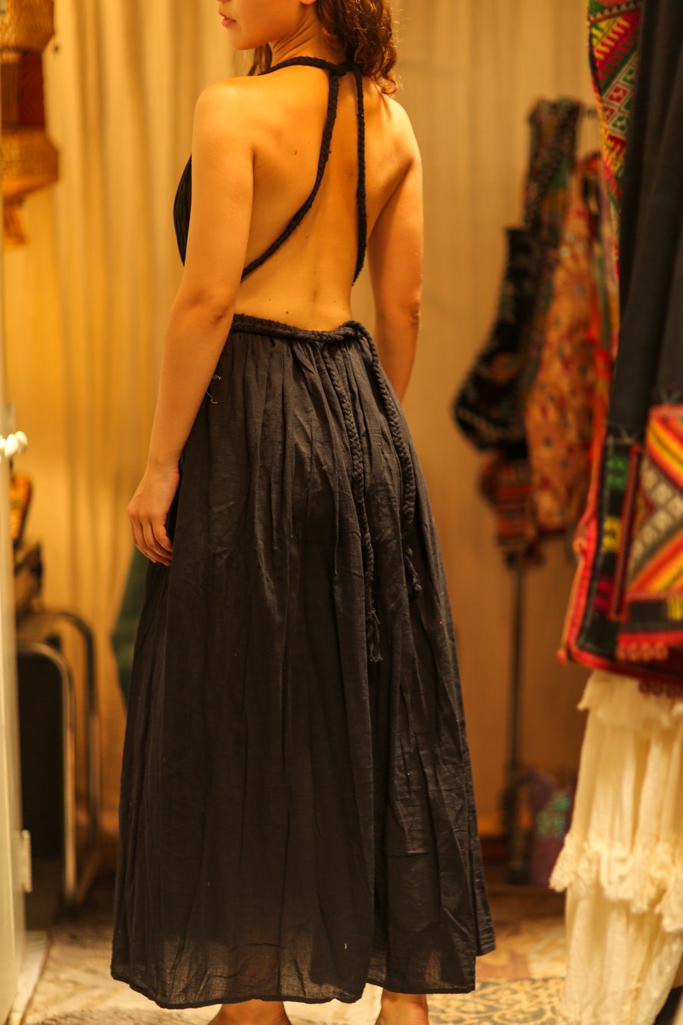 DAISY COTTON DRESS - BANGKOK TAILOR CLOTHING STORE - HANDMADE CLOTHING