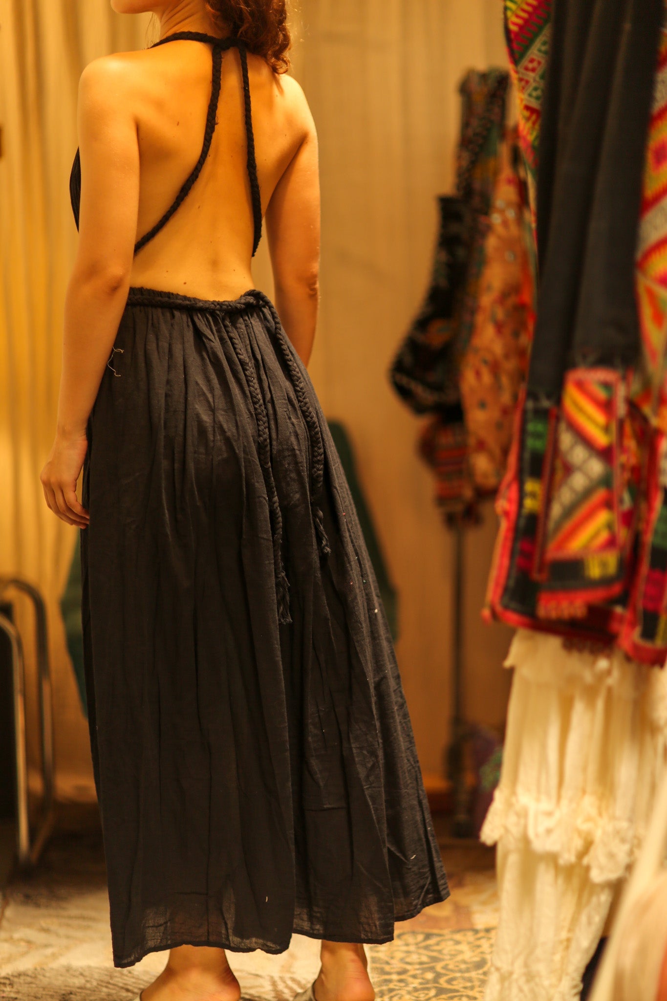 DAISY COTTON DRESS - BANGKOK TAILOR CLOTHING STORE - HANDMADE CLOTHING