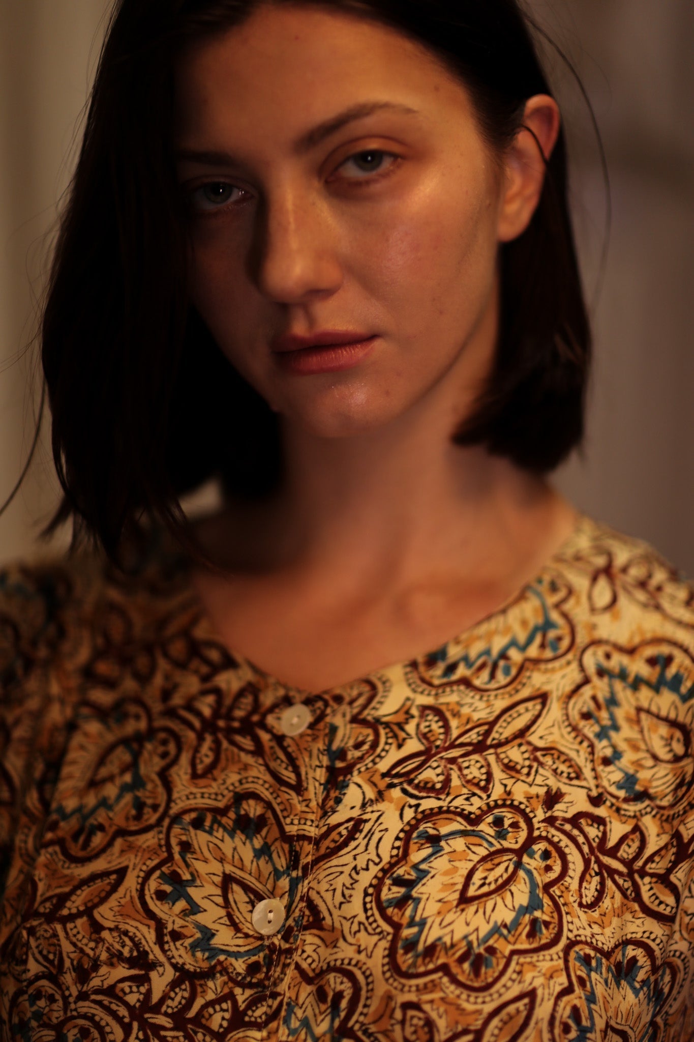 EDITH SILK DRESS DECO - BANGKOK TAILOR CLOTHING STORE - HANDMADE CLOTHING