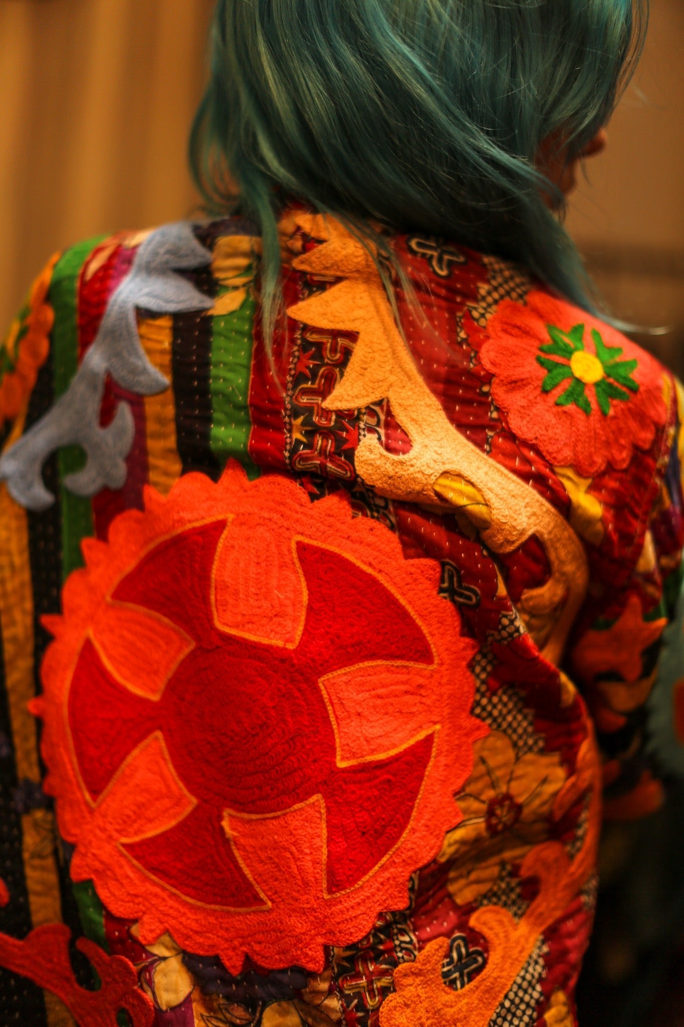 EMBROIDERED ARTISAN JACKET LEYLA - BANGKOK TAILOR CLOTHING STORE - HANDMADE CLOTHING