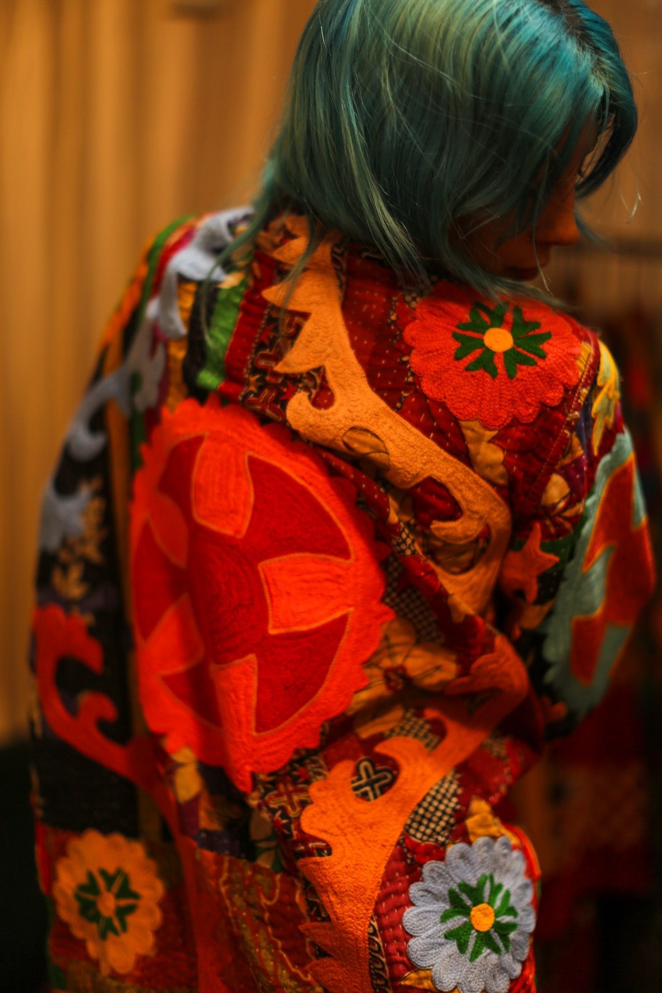 EMBROIDERED ARTISAN JACKET LEYLA - BANGKOK TAILOR CLOTHING STORE - HANDMADE CLOTHING