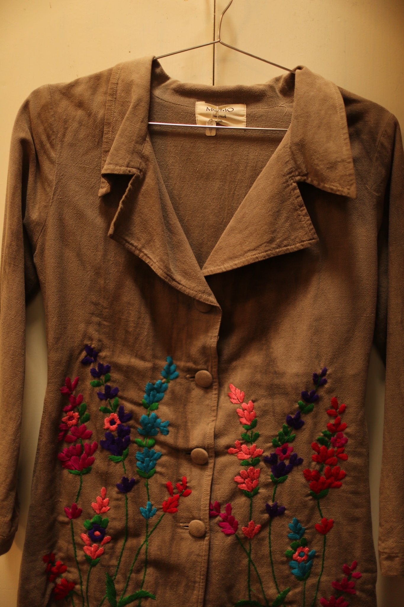 EMBROIDERED JACKET - S55 - BANGKOK TAILOR CLOTHING STORE - HANDMADE CLOTHING