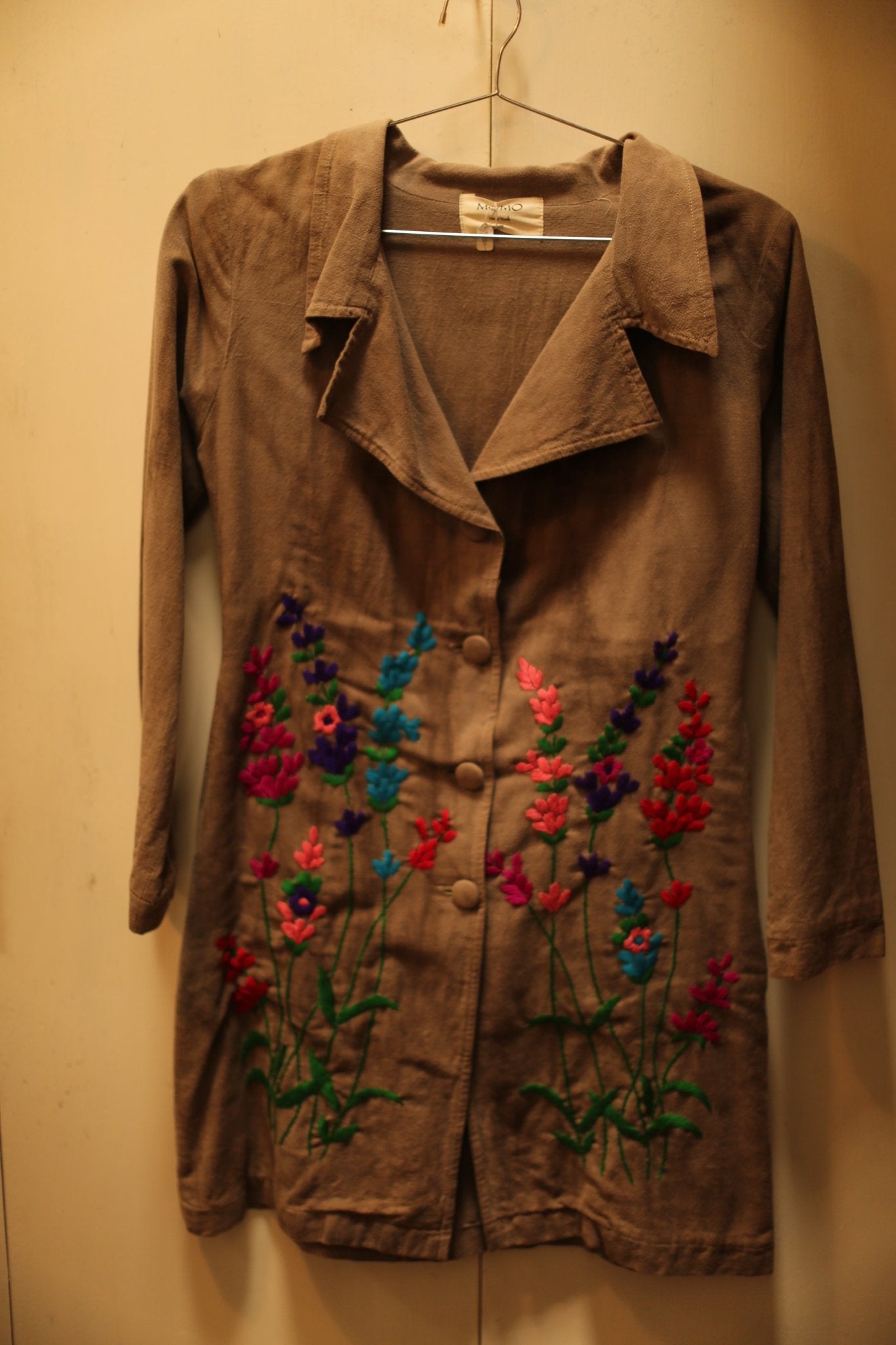 EMBROIDERED JACKET - S55 - BANGKOK TAILOR CLOTHING STORE - HANDMADE CLOTHING