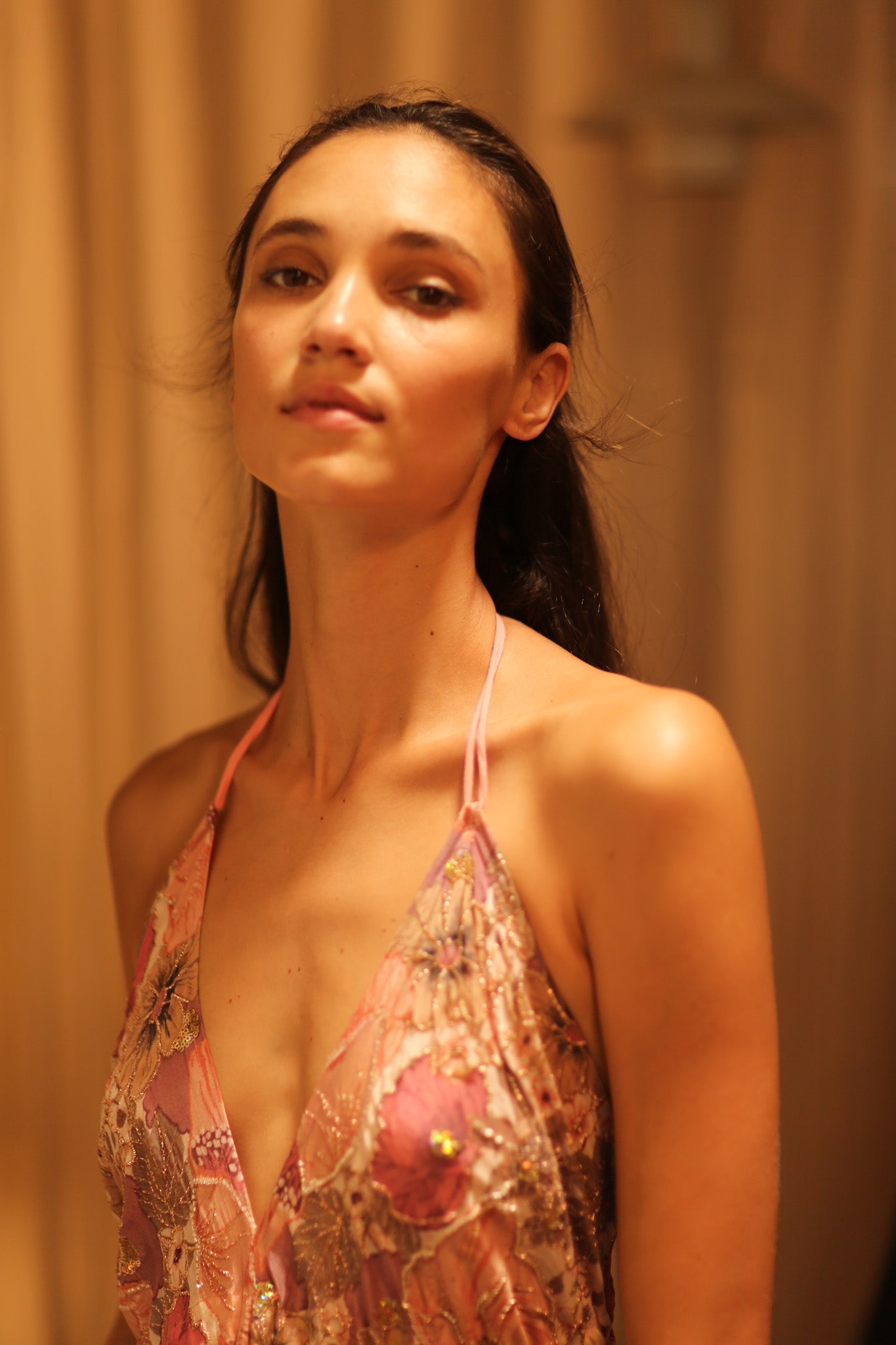 EMBROIDERED SILK DRESS HANNAH - BANGKOK TAILOR CLOTHING STORE - HANDMADE CLOTHING