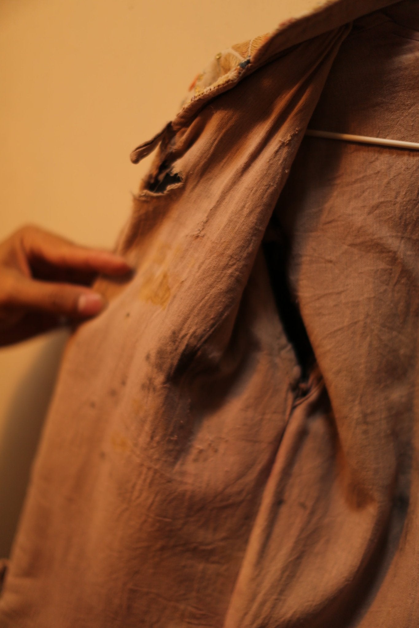 EMBROIDERED VINTAGE JACKET - S105 - BANGKOK TAILOR CLOTHING STORE - HANDMADE CLOTHING