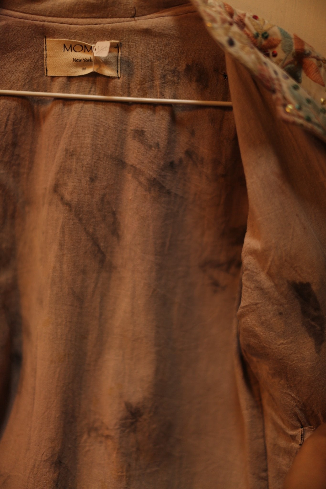 EMBROIDERED VINTAGE JACKET - S105 - BANGKOK TAILOR CLOTHING STORE - HANDMADE CLOTHING