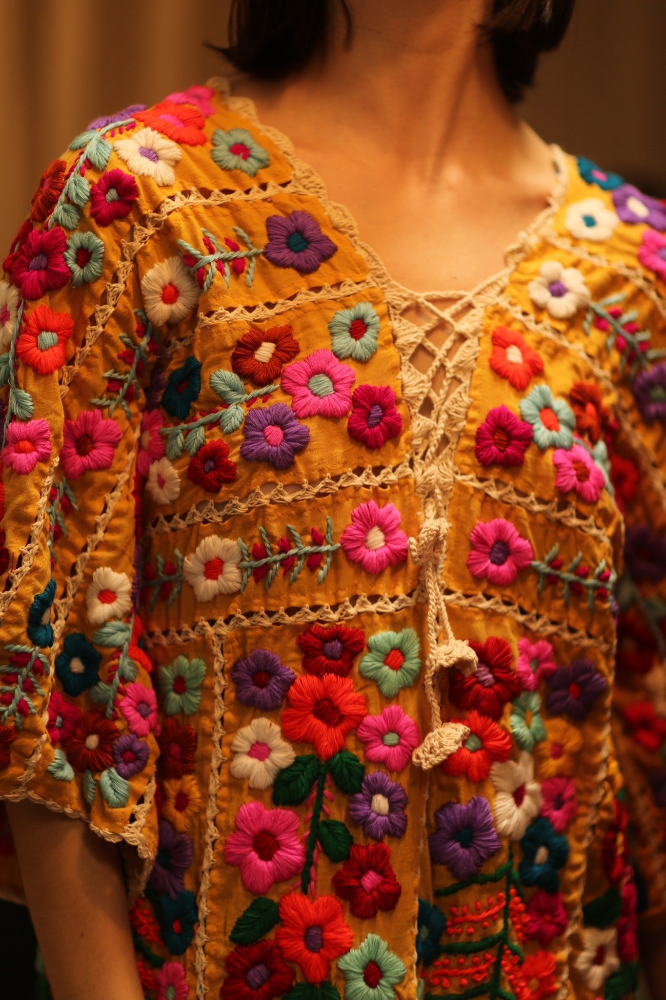 HEAVY EMBROIDERED KAFTAN ANTHARA - BANGKOK TAILOR CLOTHING STORE - HANDMADE CLOTHING